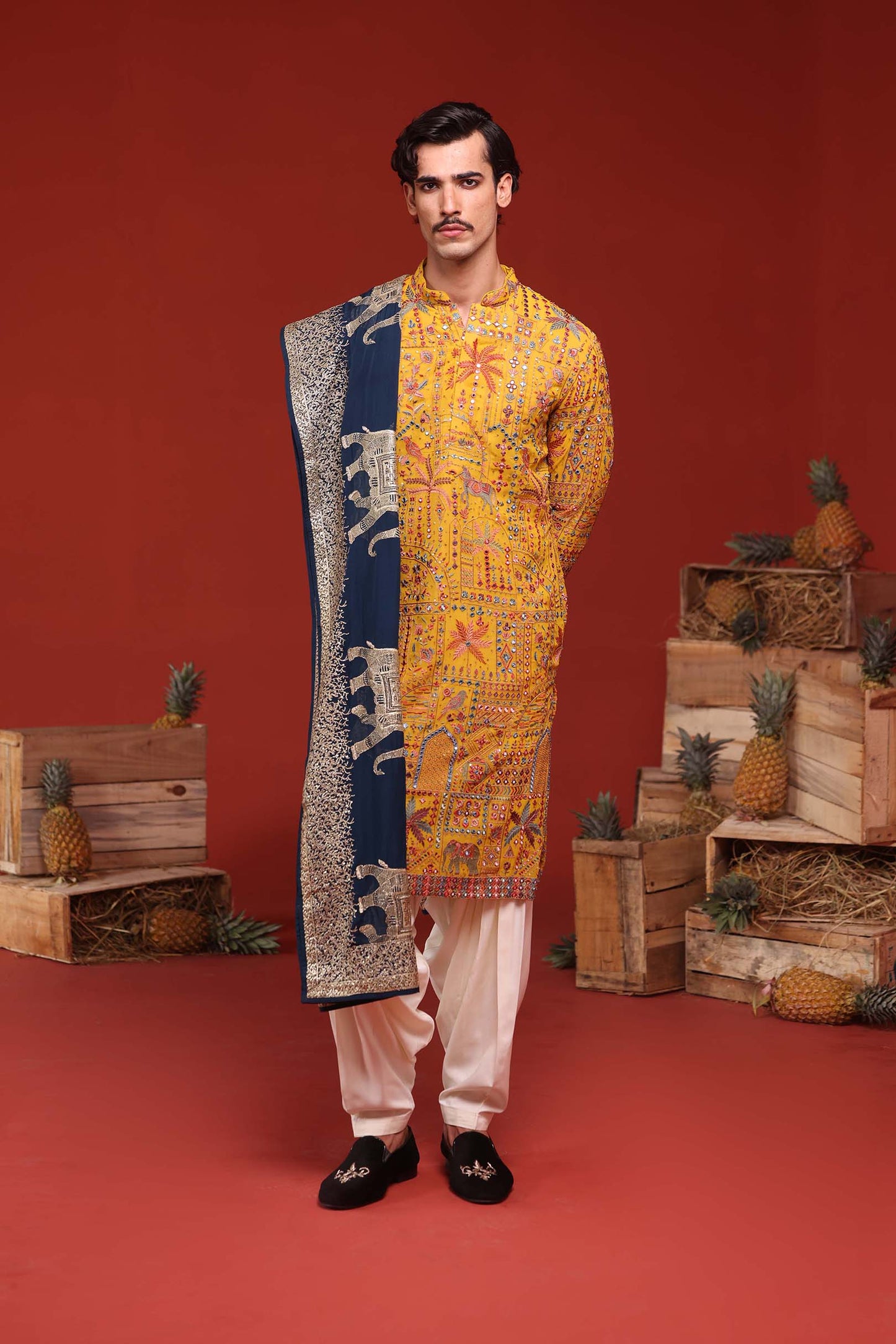 AMARTYA HALDI KURTA SET