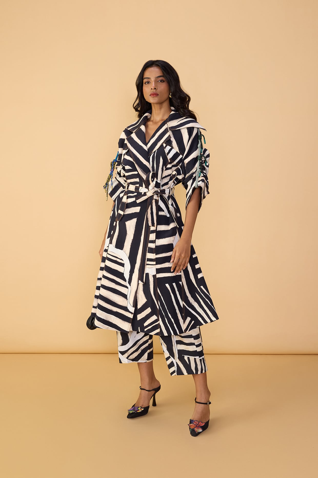 HELENA TRENCH & LOLY TROUSERS
