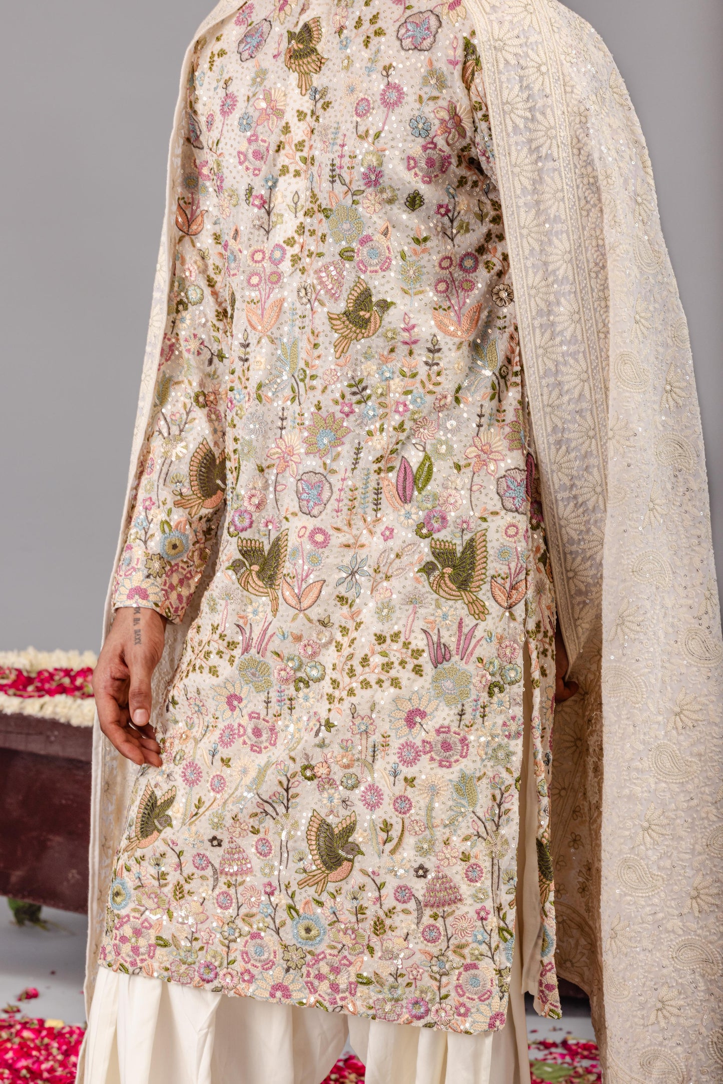 PHOOL PANKH KURTA SET
