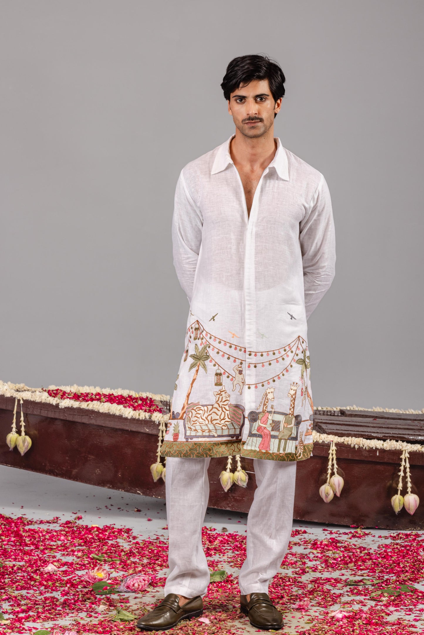 CARNIVAL ZIPPER KURTA SET