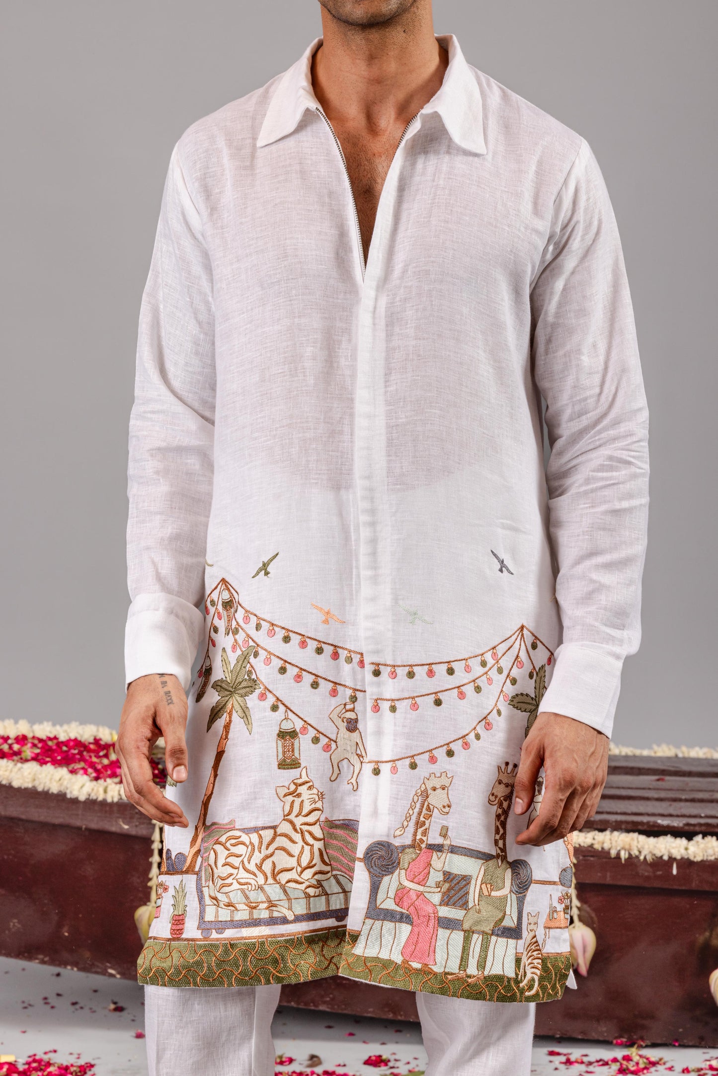 CARNIVAL ZIPPER KURTA SET