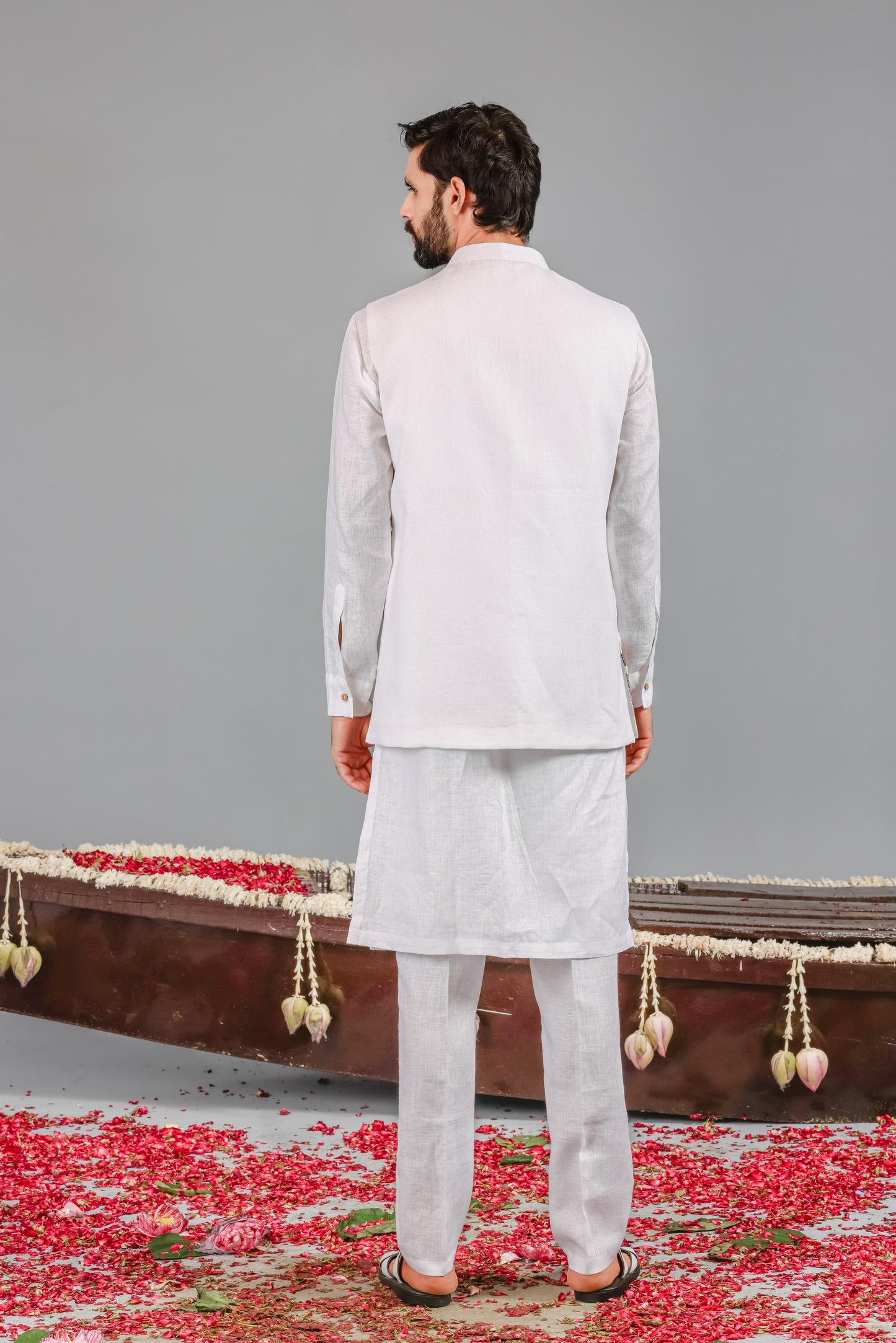 CARNIVAL FRONT OPEN KURTA JACKET SET