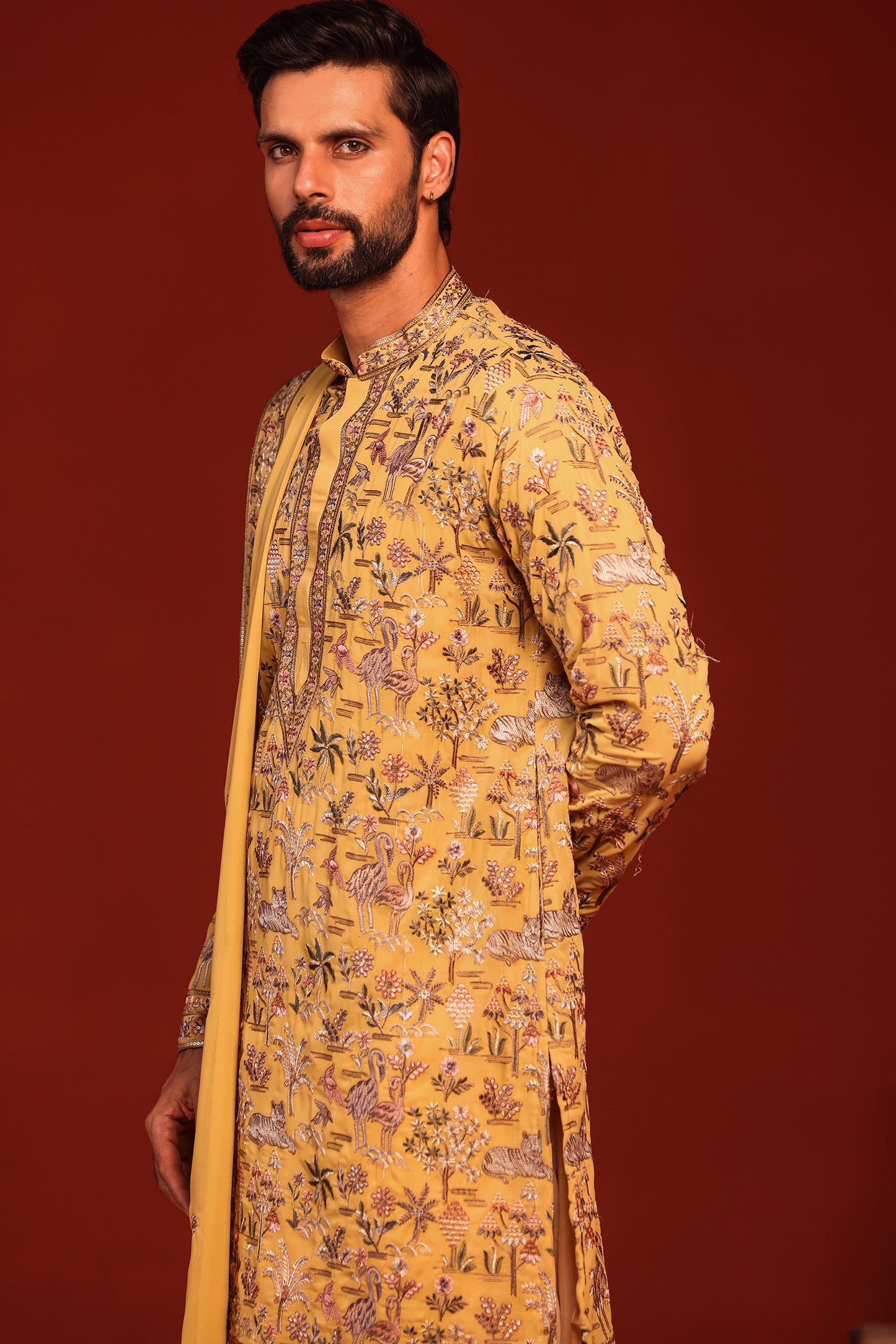 VARDHAN HALDI KURTA SET