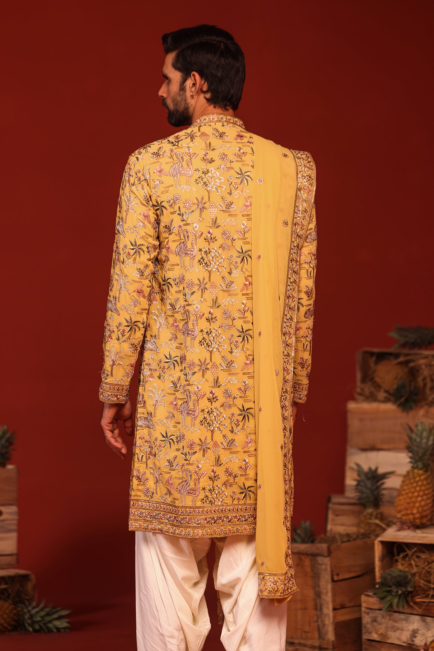 VARDHAN HALDI KURTA SET