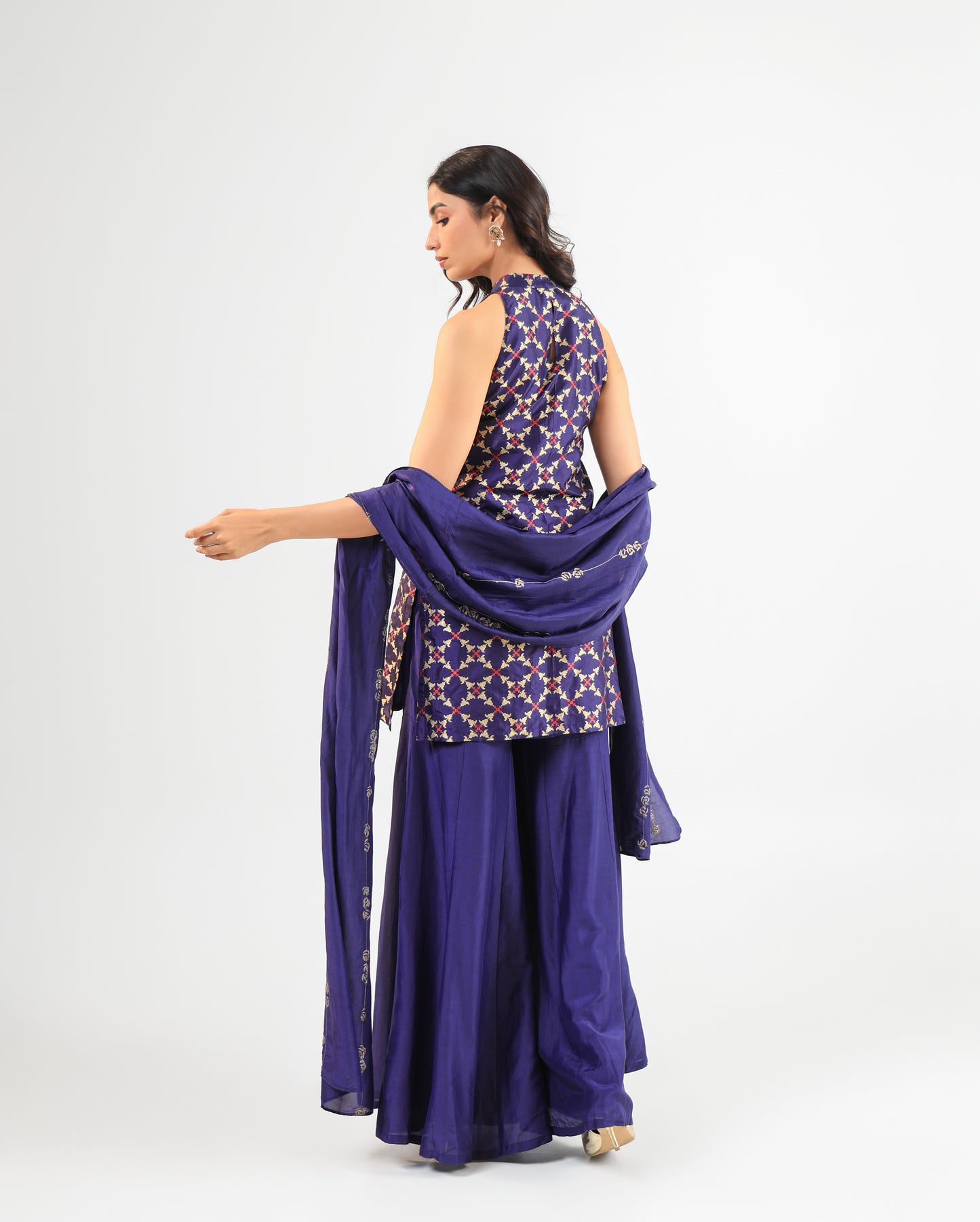 DEEP BLUE KURTA SET