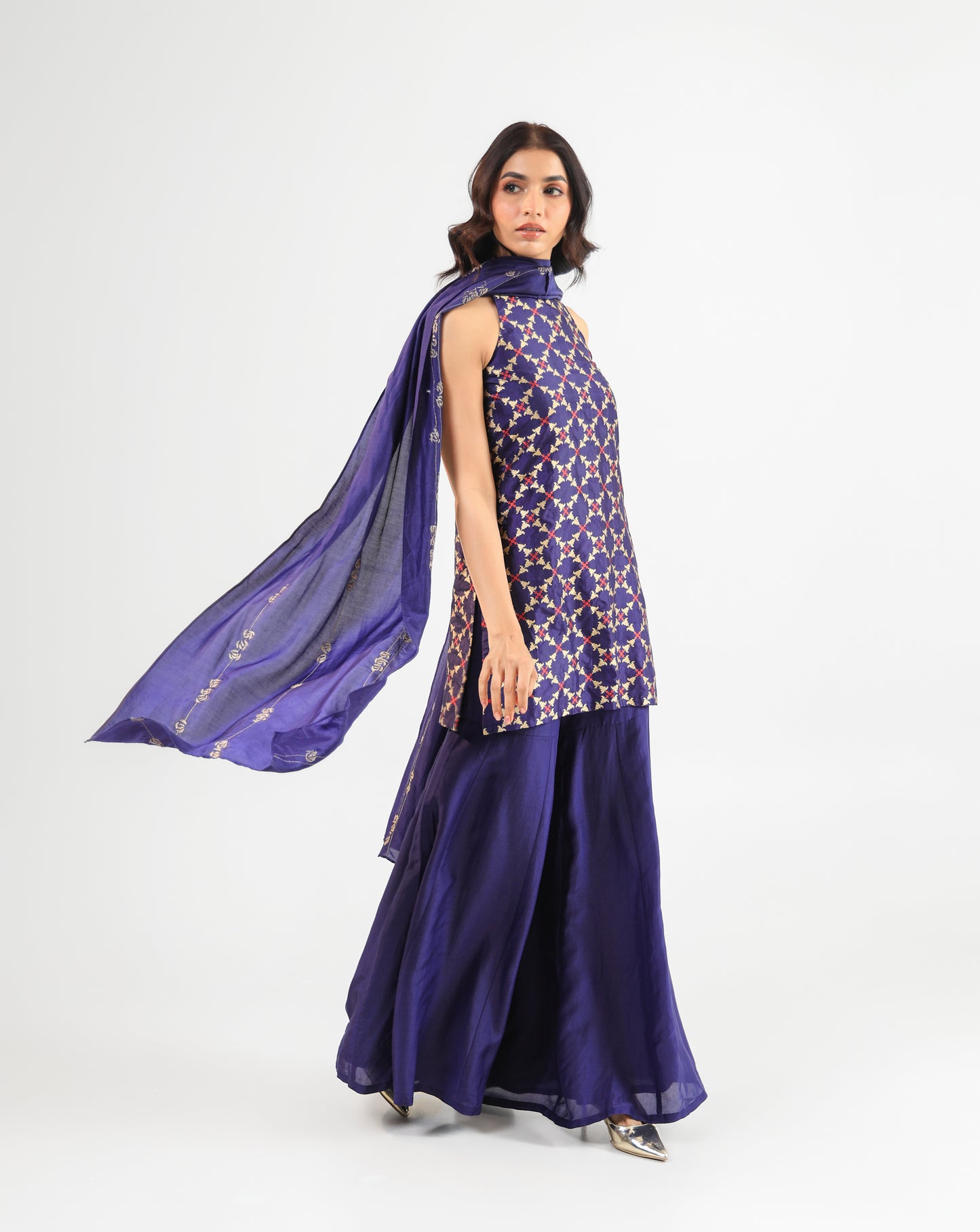 DEEP BLUE KURTA SET