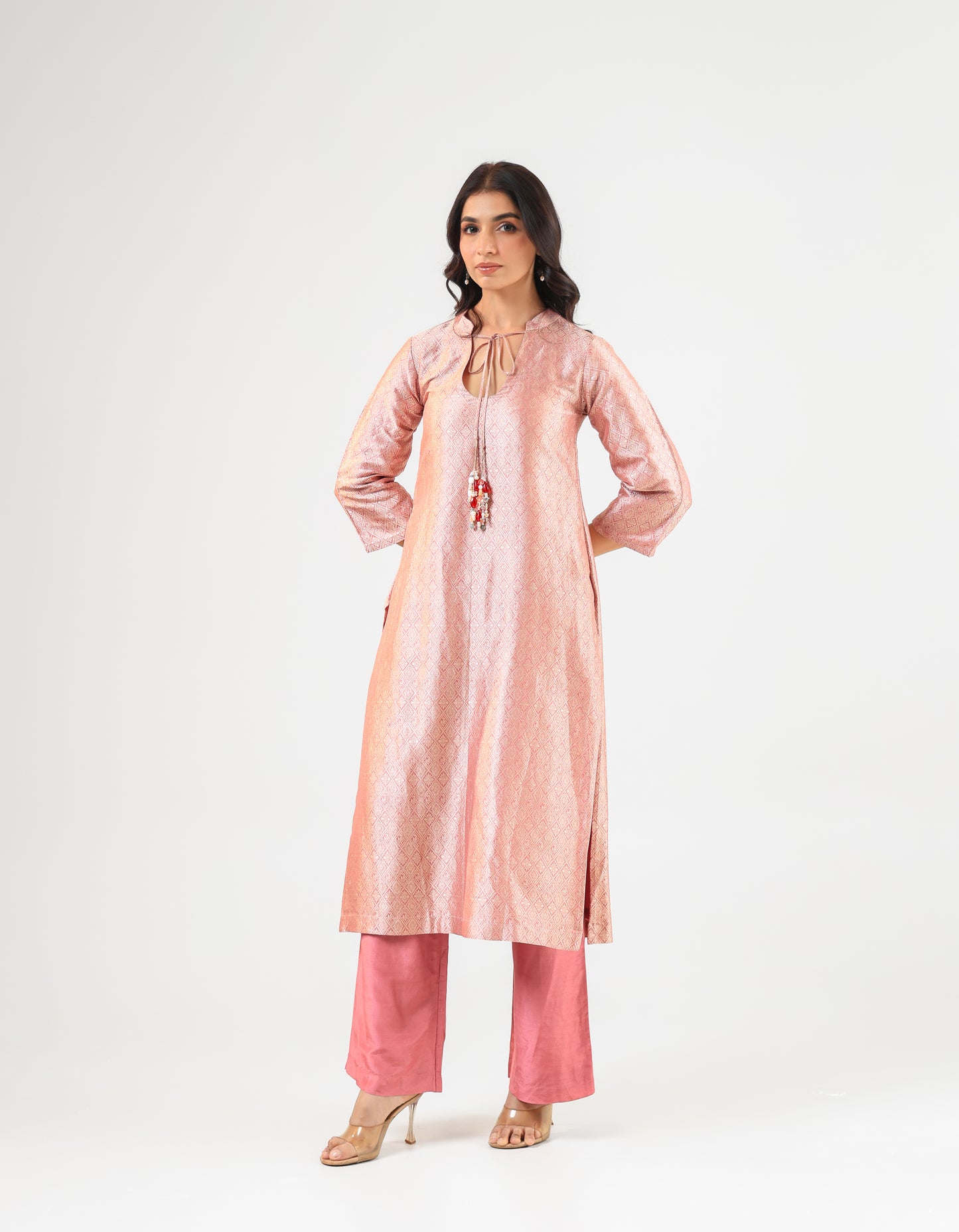 PINK KURTA SET