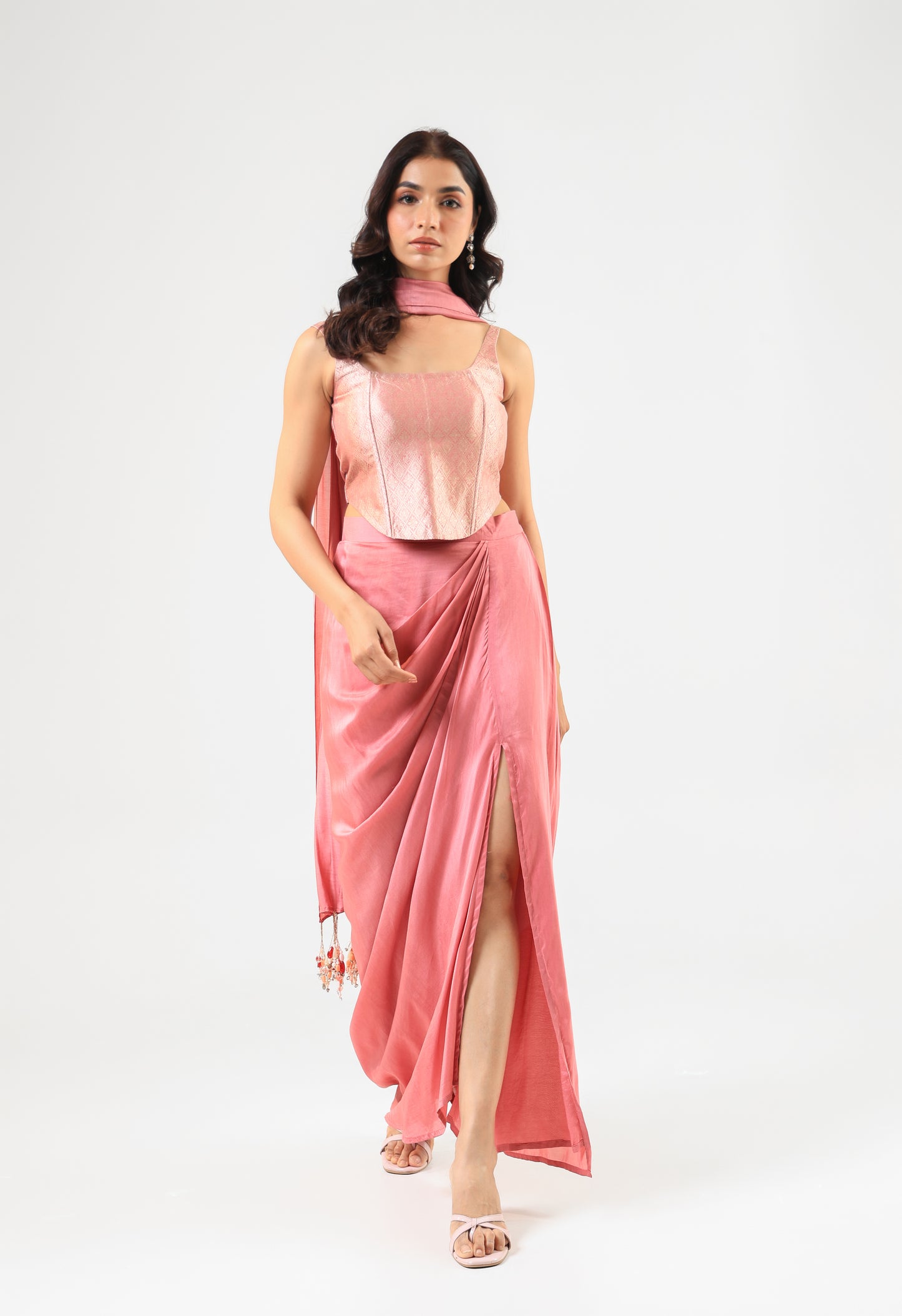 PINK SKIRT SET