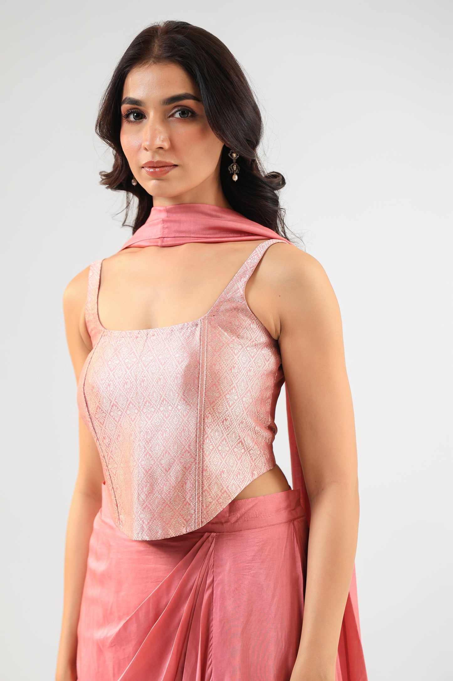 PINK SKIRT SET