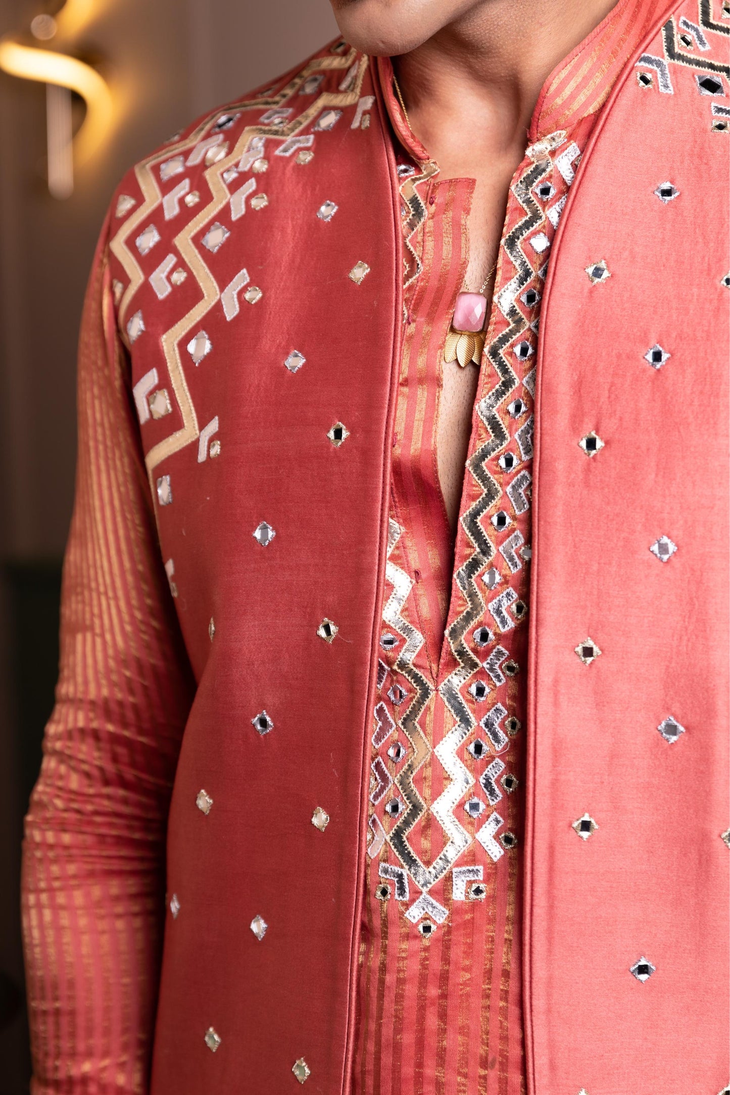 LIGHTENING KURTA BANDI SET