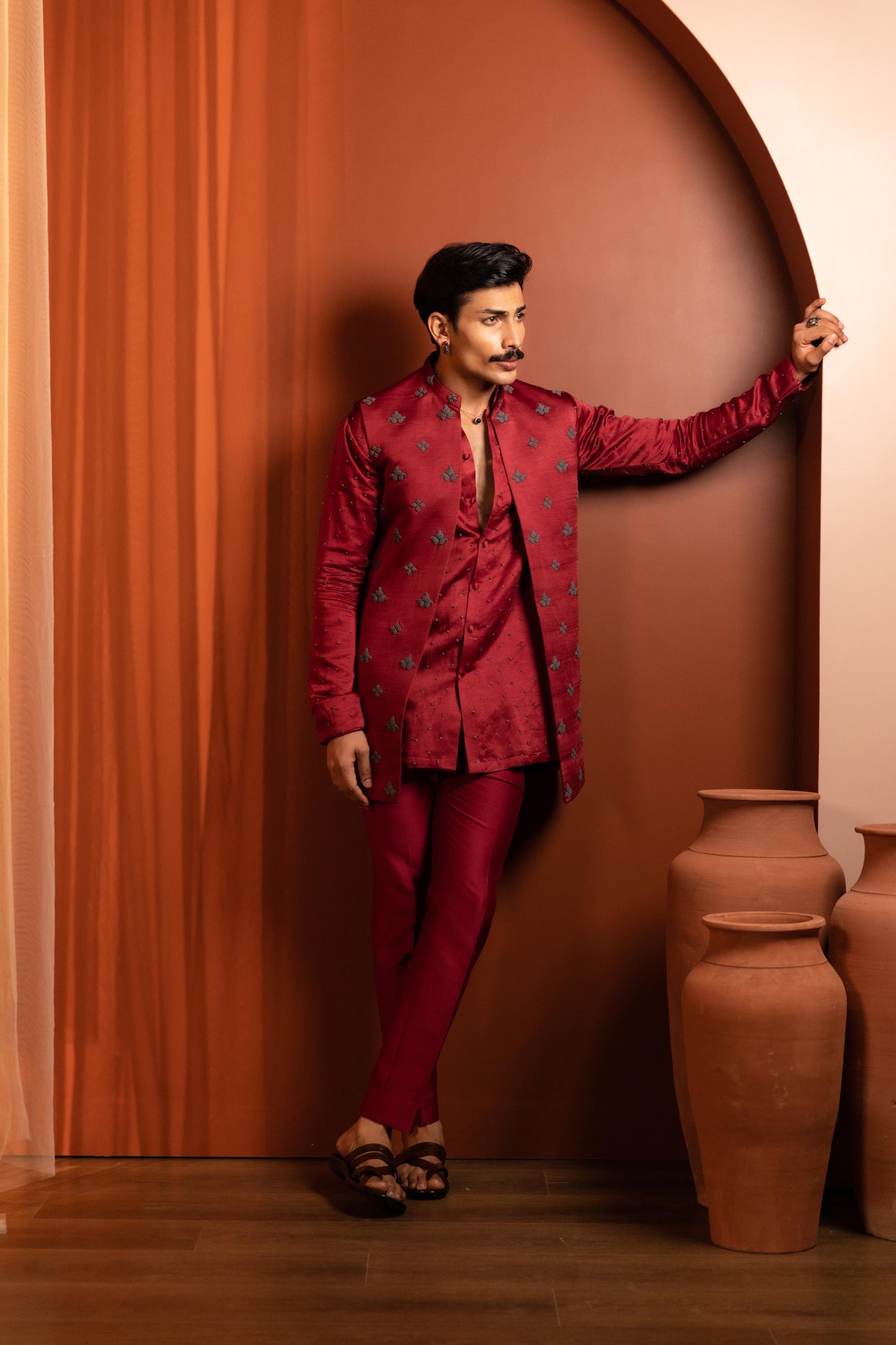 KNOTTY AFFAIR KURTA BANDI SET
