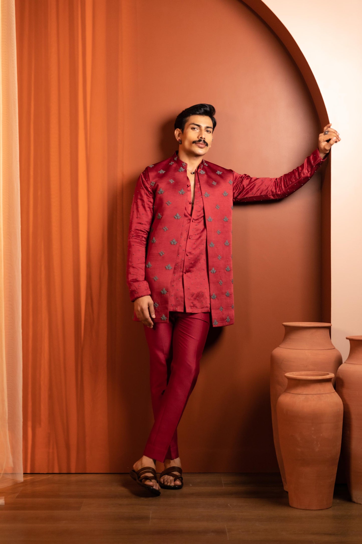 KNOTTY AFFAIR KURTA BANDI SET