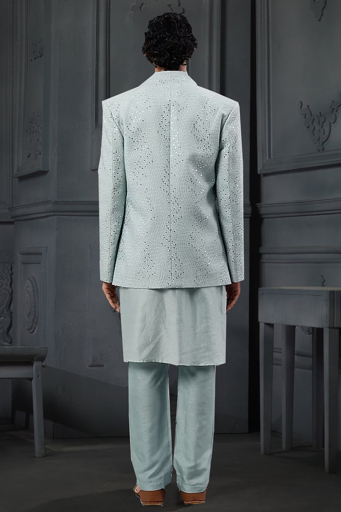 BANDGALA WITH KURTA AND PANTS