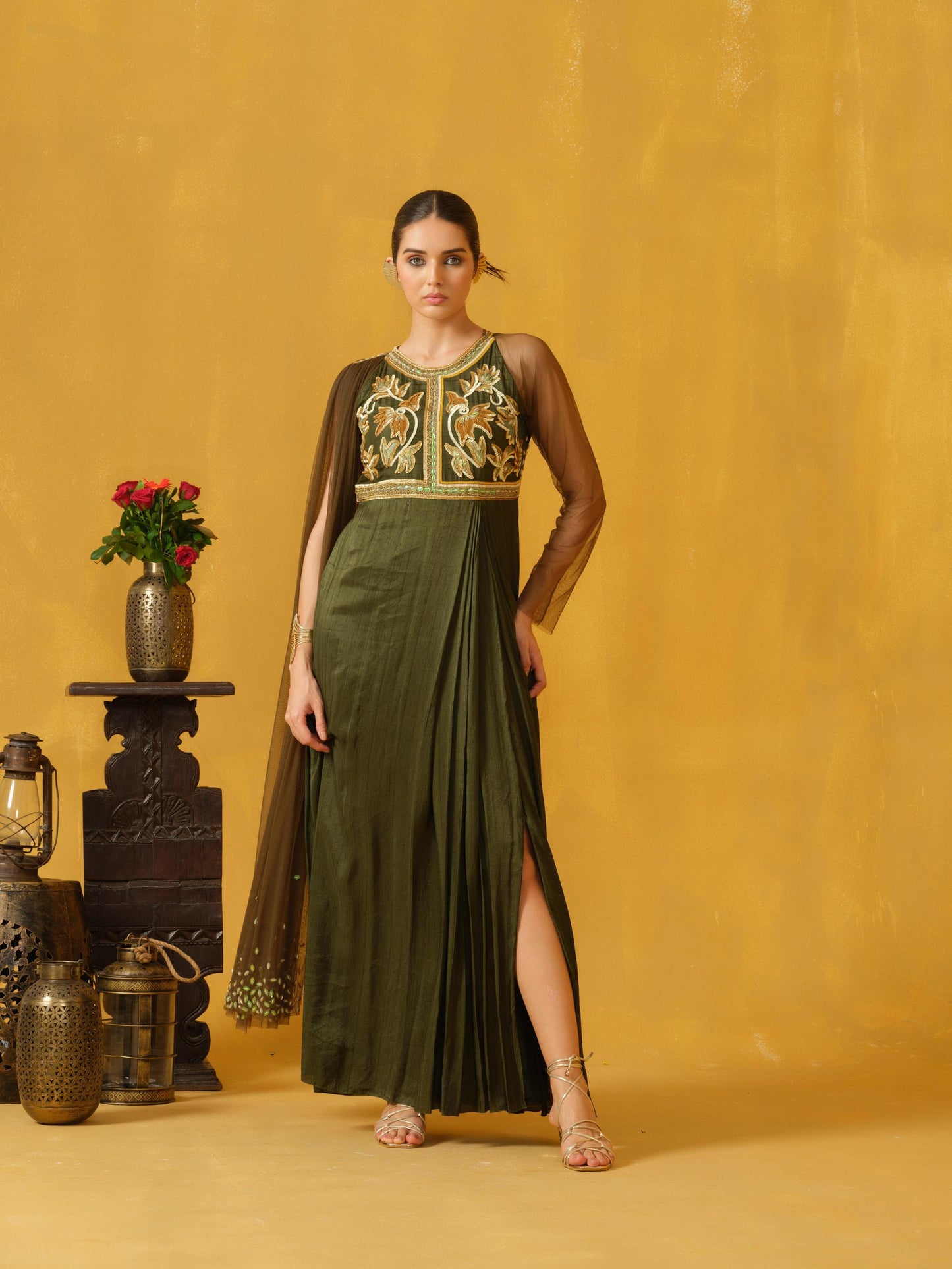 GREEN DRESS