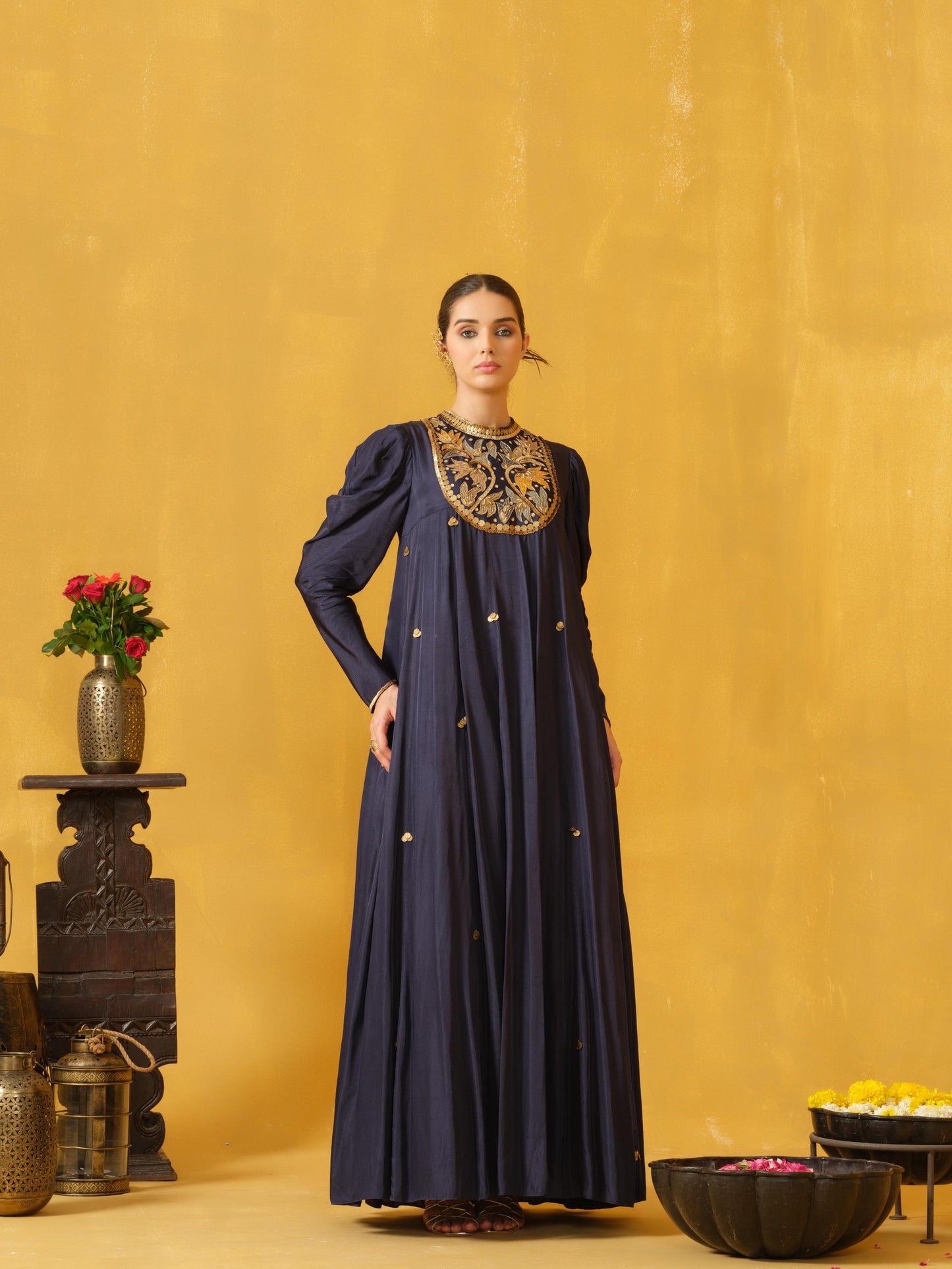 NAVY BLUE DRESS