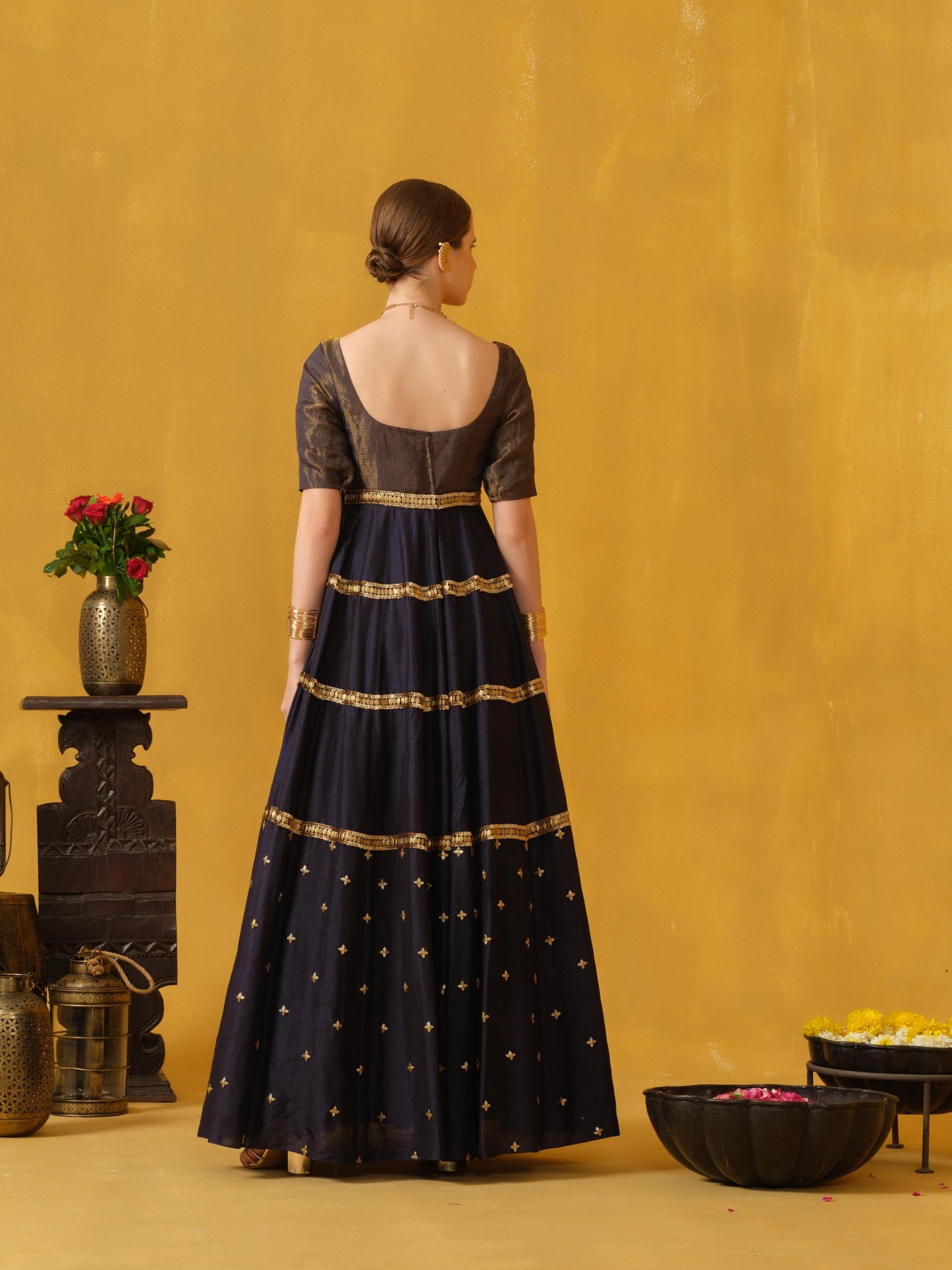 DARK BLUE GOWN