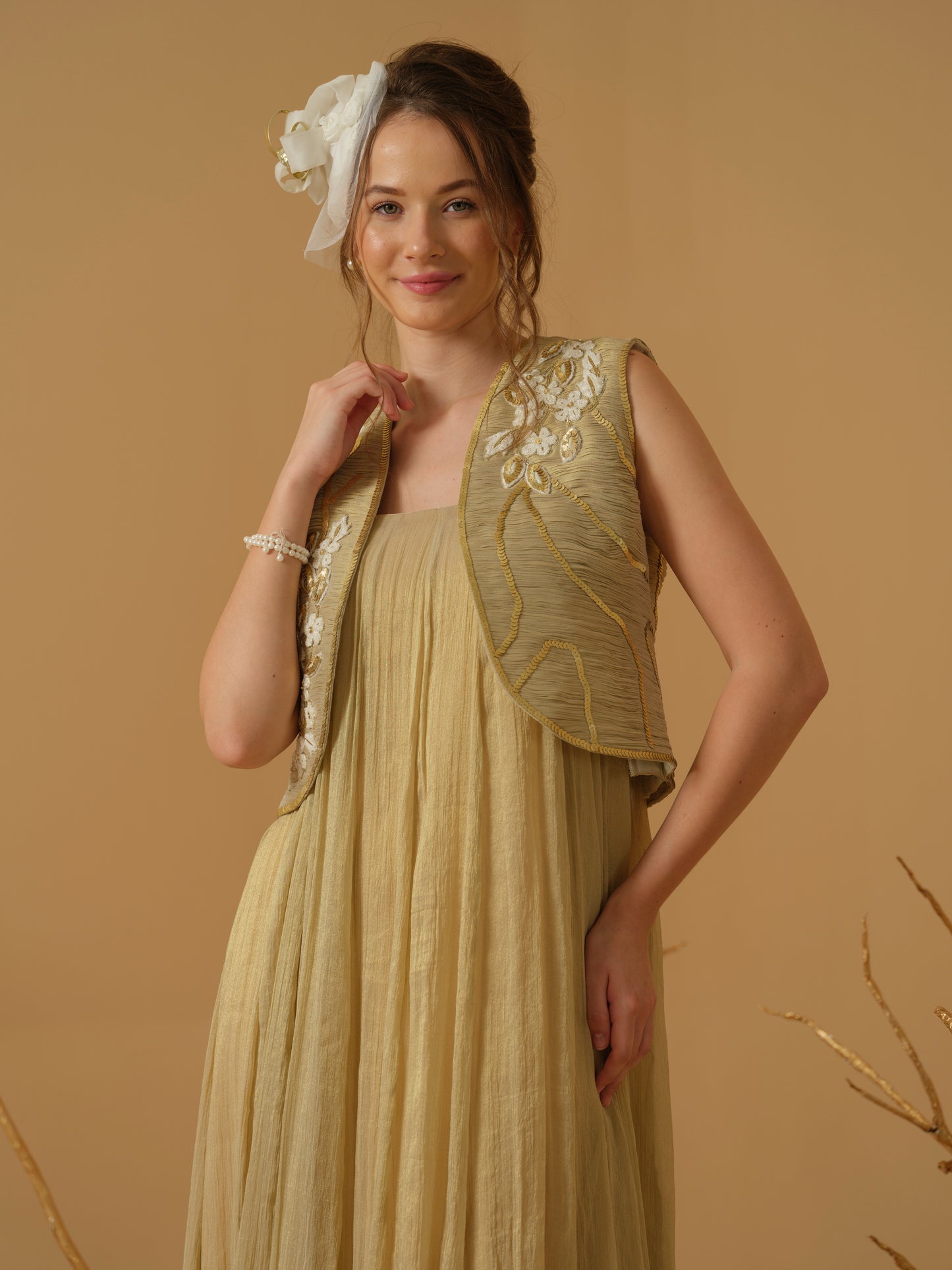 GOLD DRESS