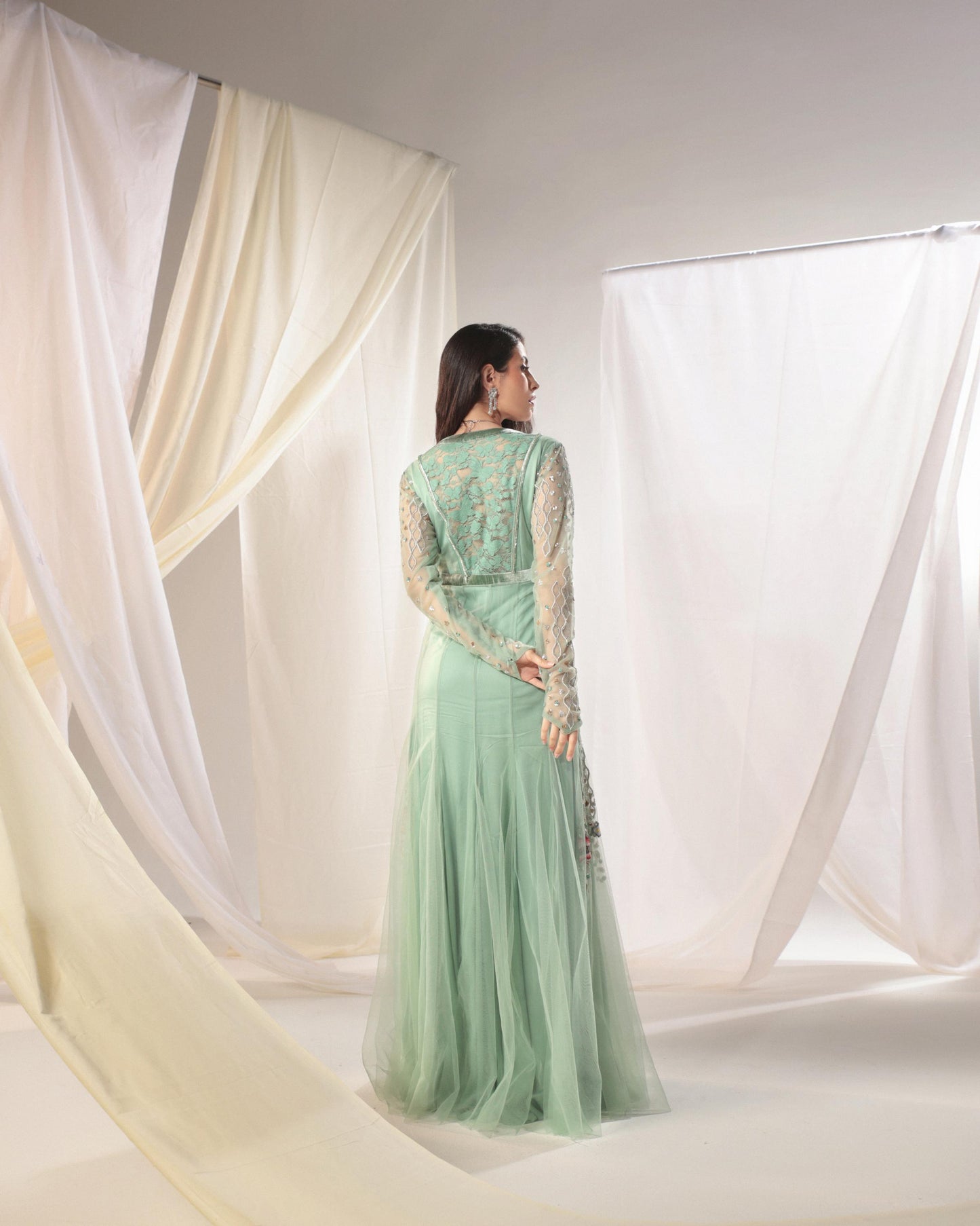 AQUA BLUE GOWN