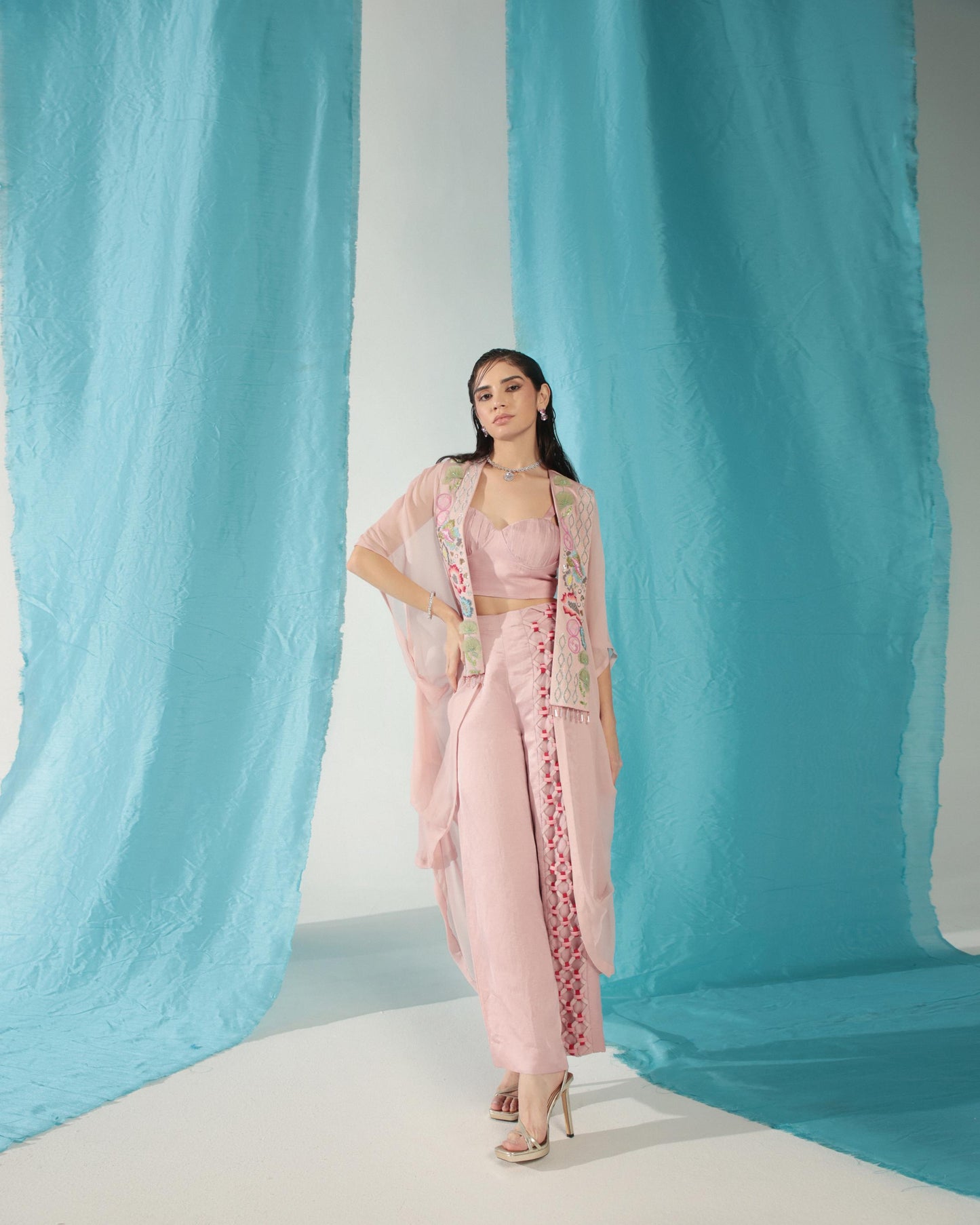 ROSE QUARTZ PANT SET
