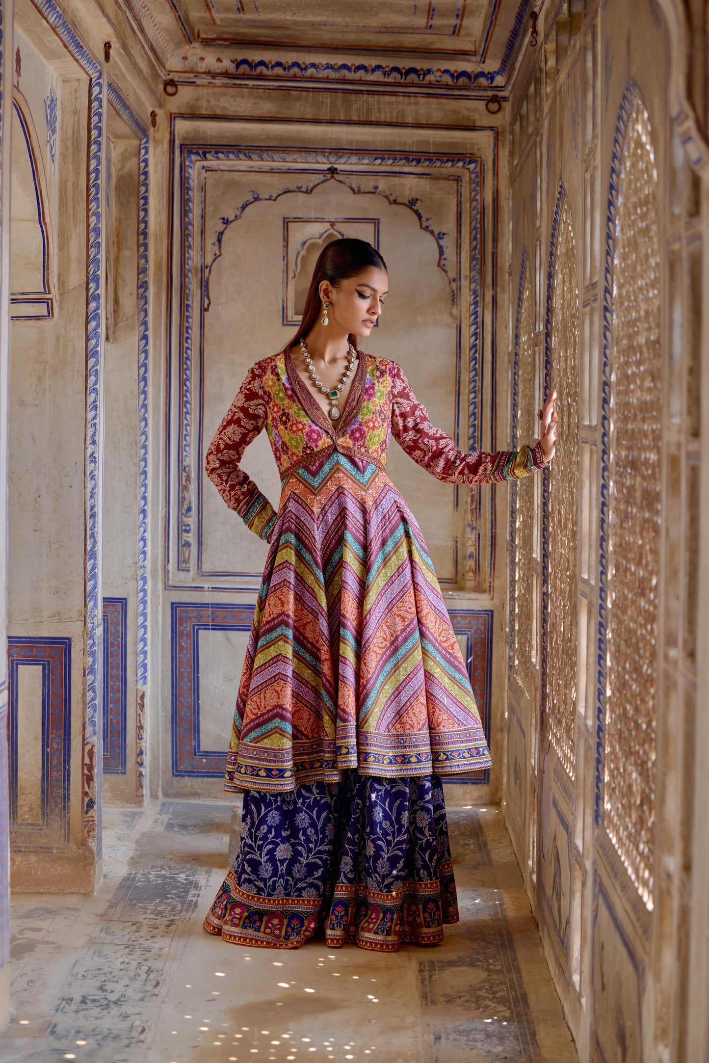 AZRA SHARARA SET