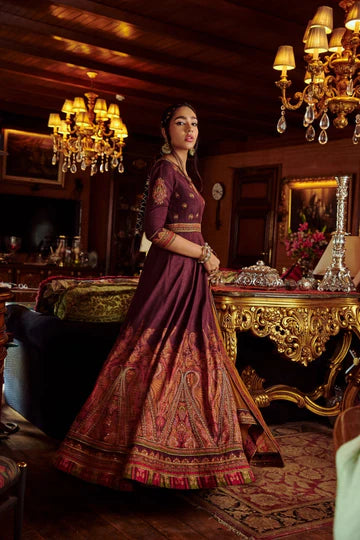 MEHJABEEN ANARKALI SET