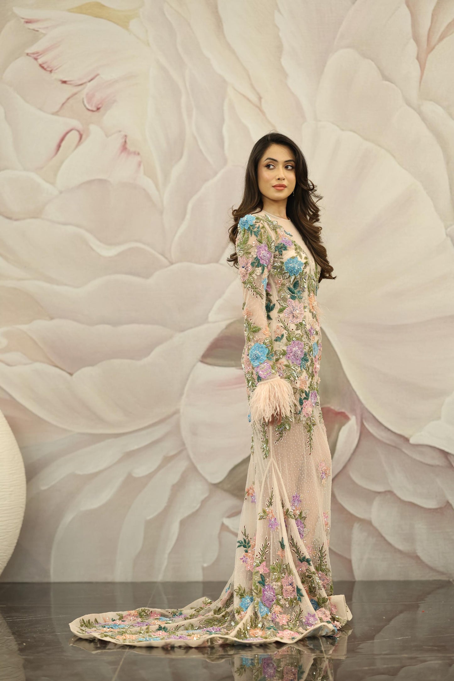 MULTICOLOR GOWN
