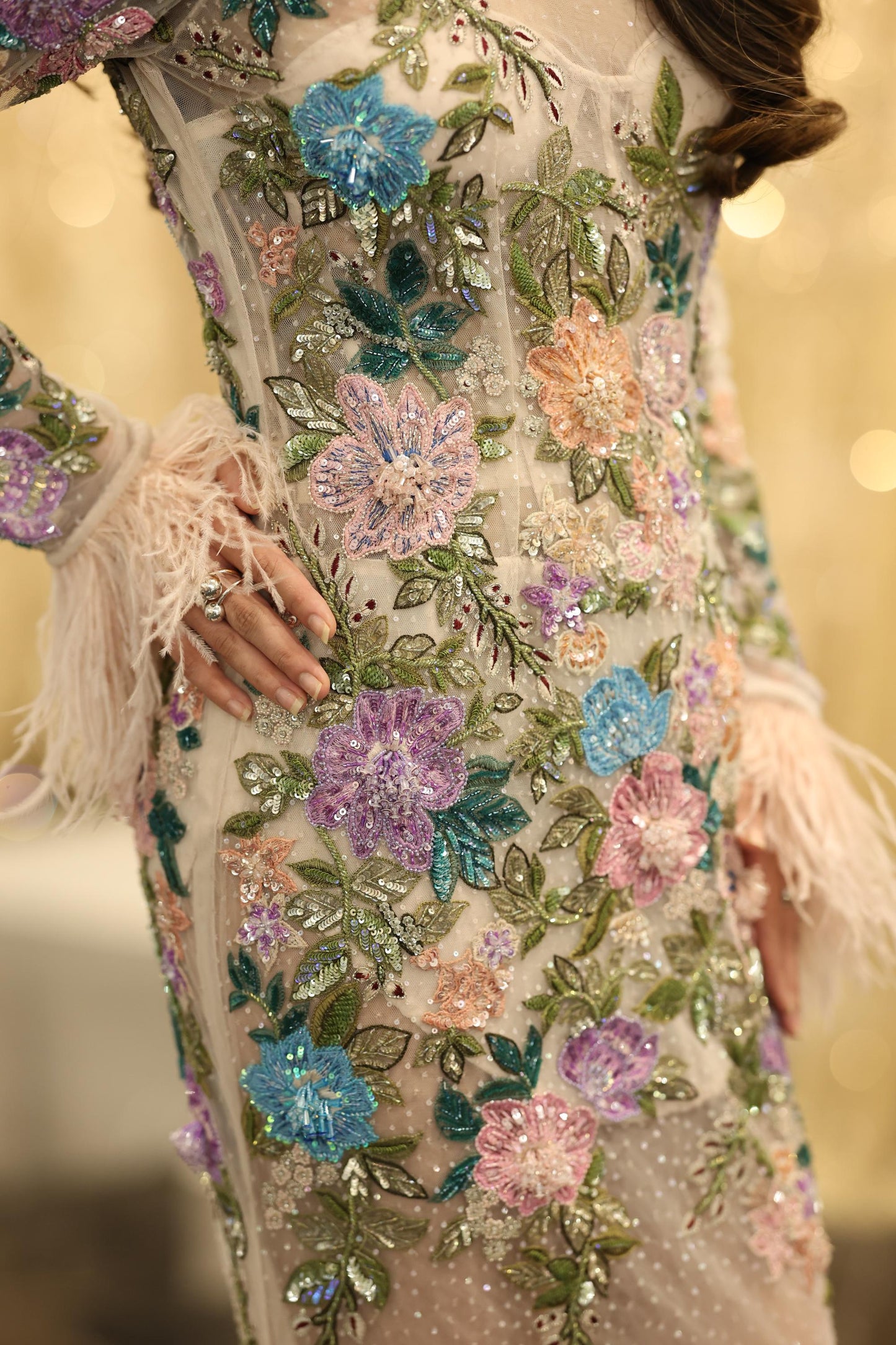 MULTICOLOR GOWN
