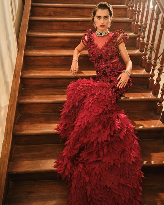 CRANBERRY GOWN