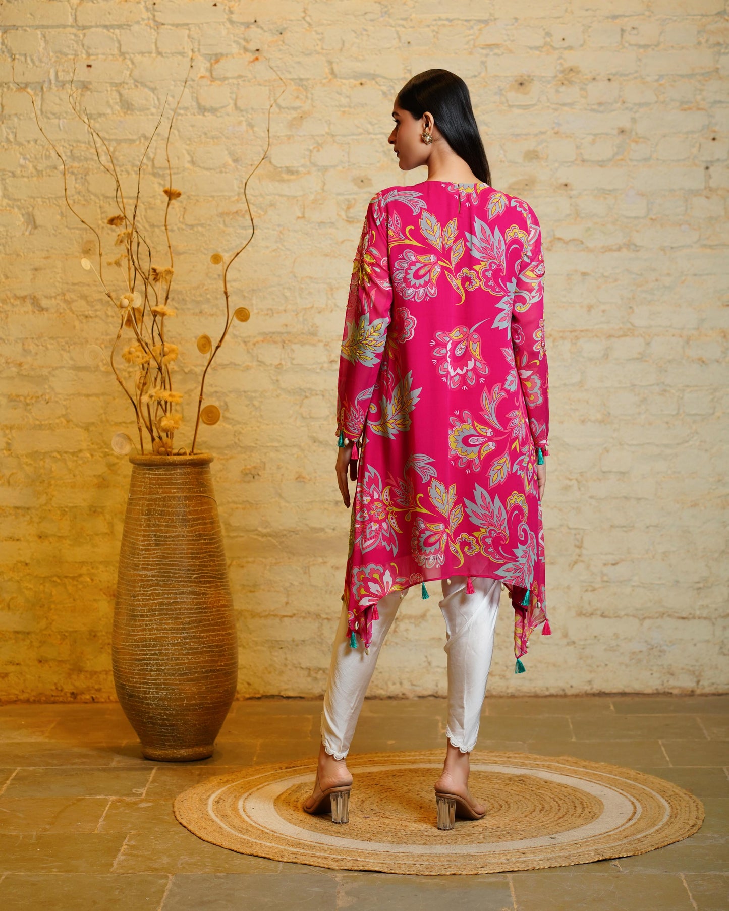 ANANYA PINK TUNIC & DHOTI