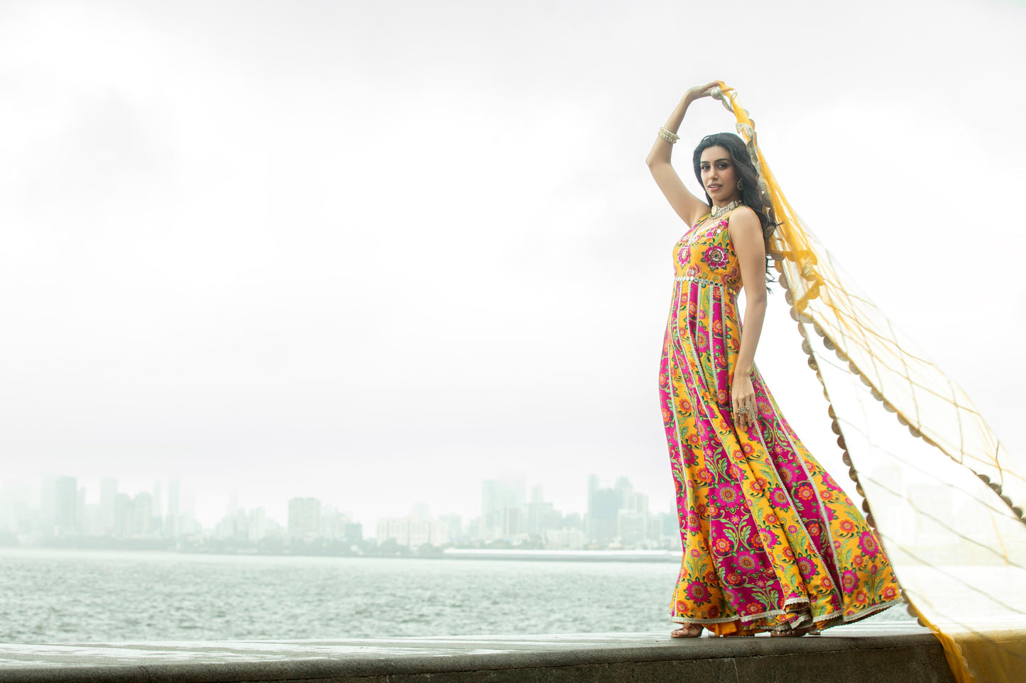 ANARKALI DRESS & DUPATTA