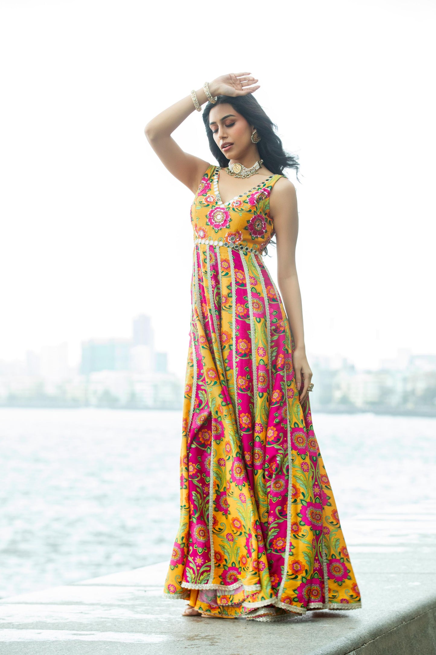 ANARKALI DRESS & DUPATTA