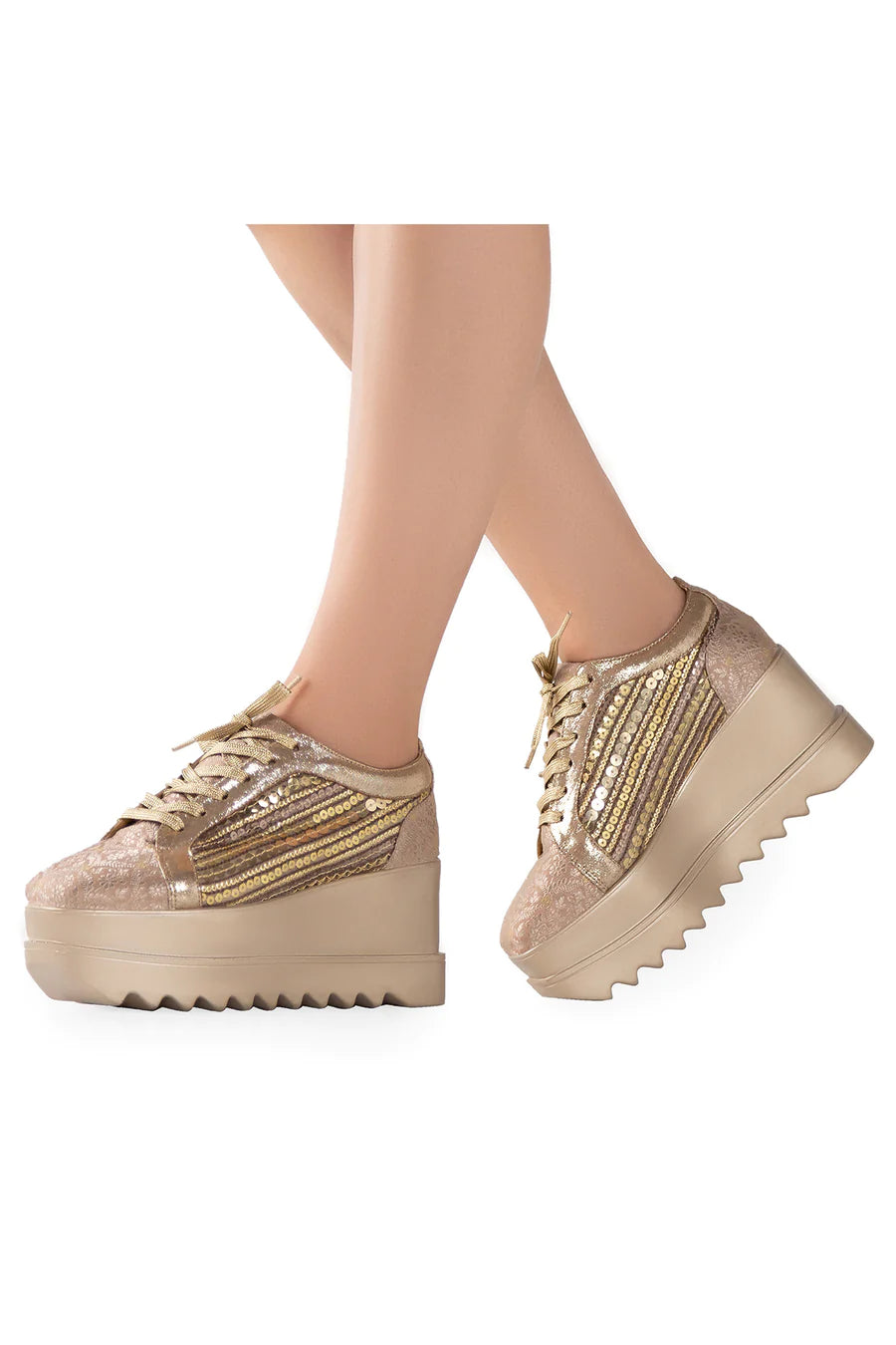 GATSBY WEDGE SNEAKERS