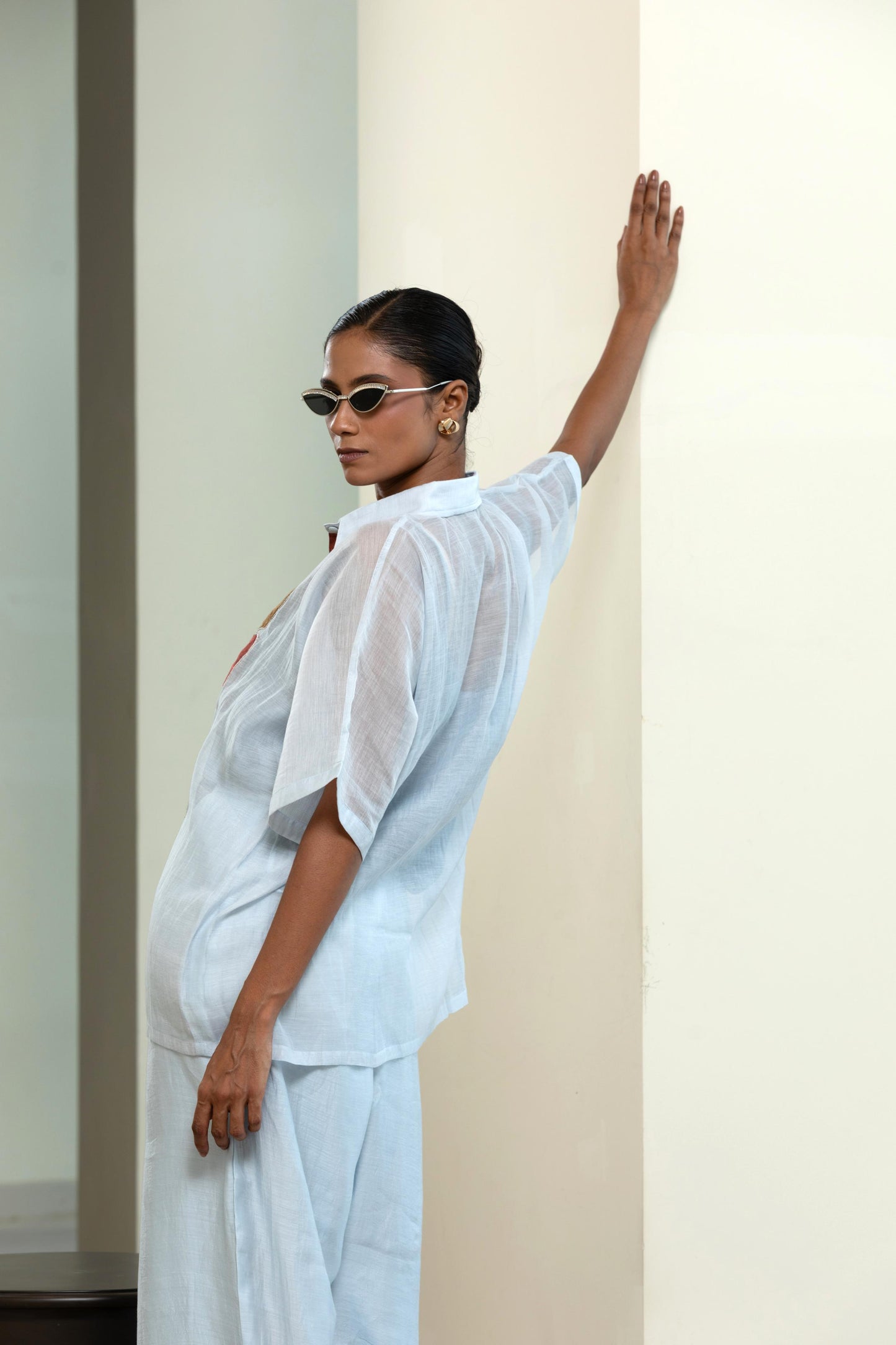 BLUE FULLPATCH SHIRT ONLY