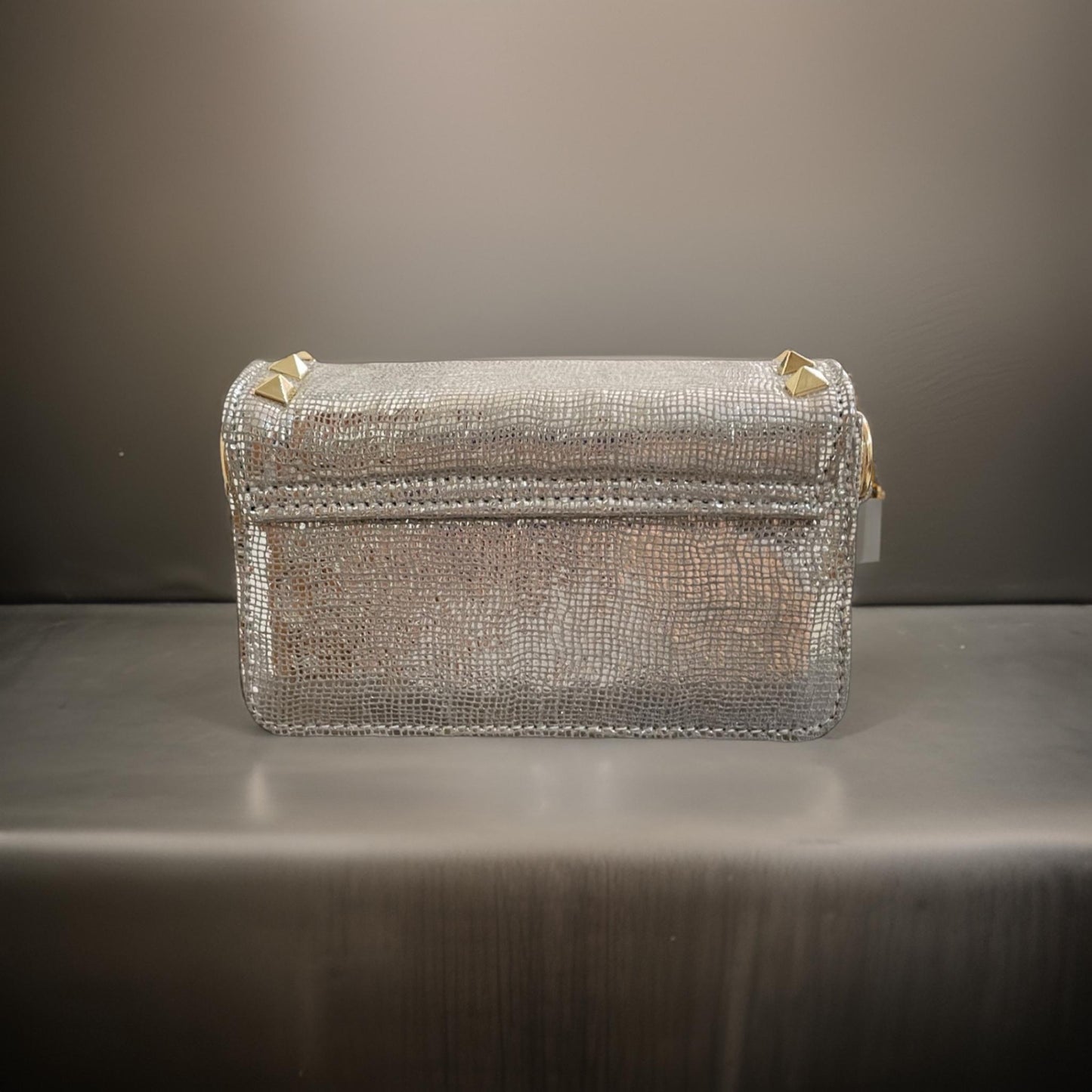 SILVER BOX BAG