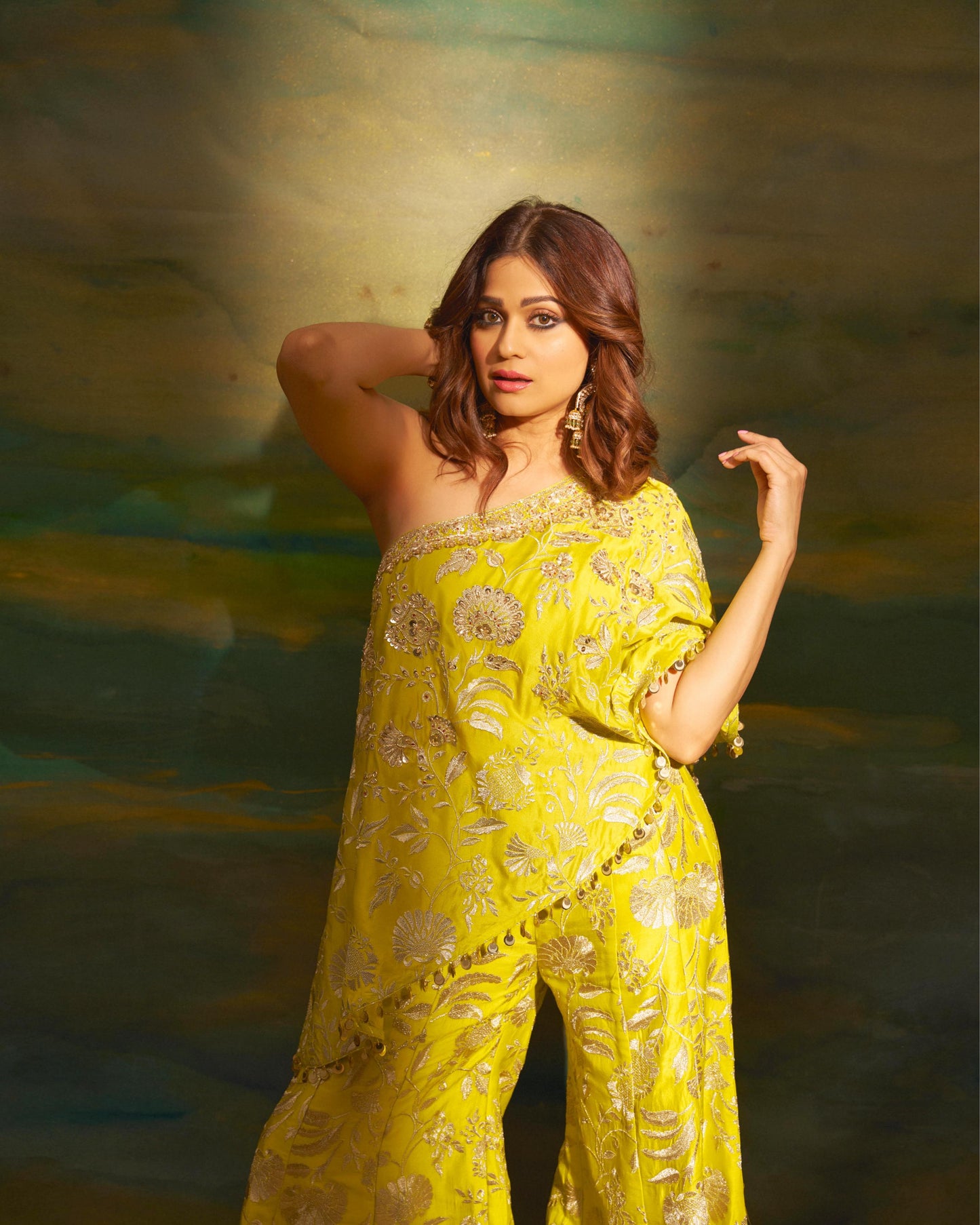 GOLCONDA ARSH ONE SHOULDER SET
