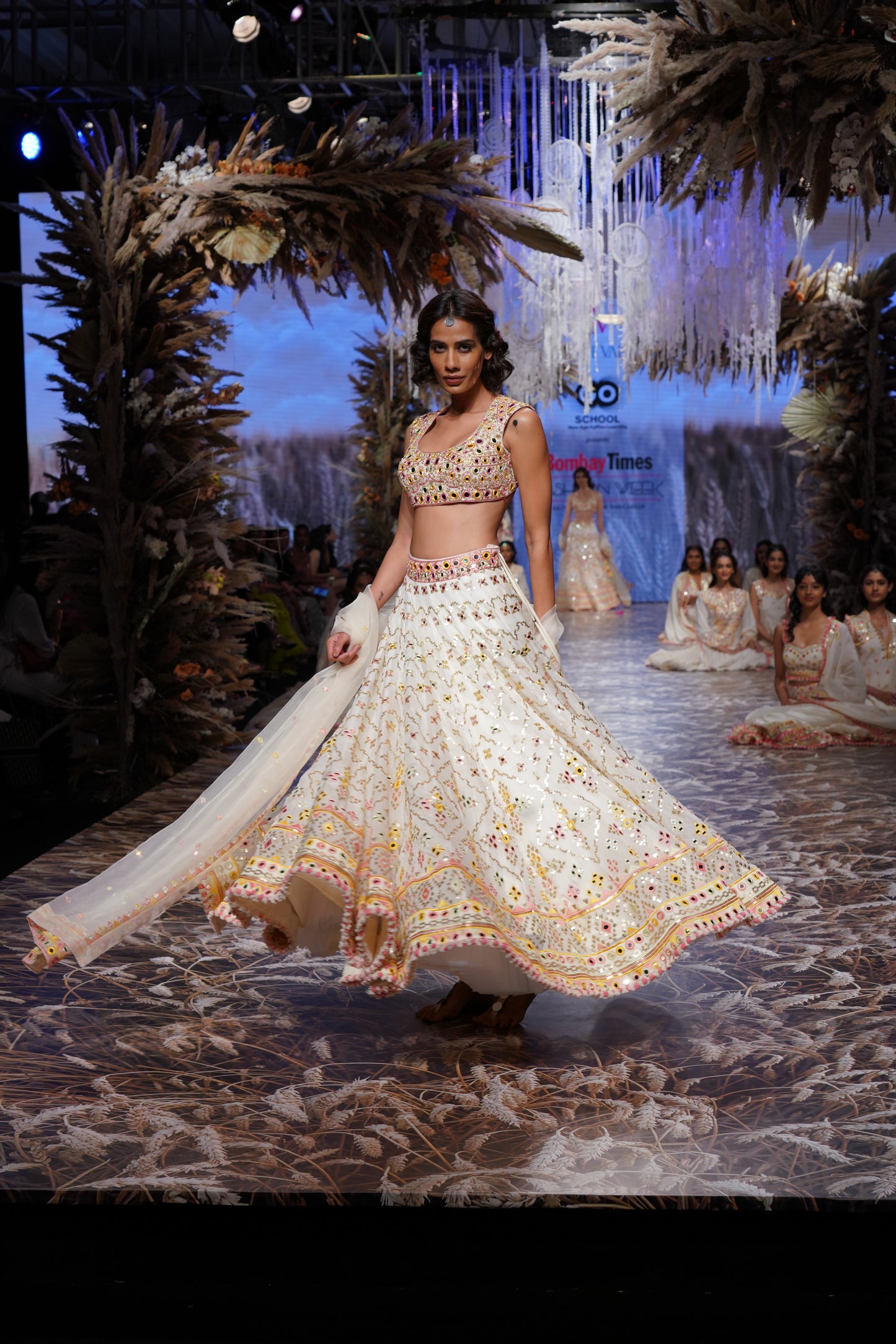 IVORY LEHENGA SET