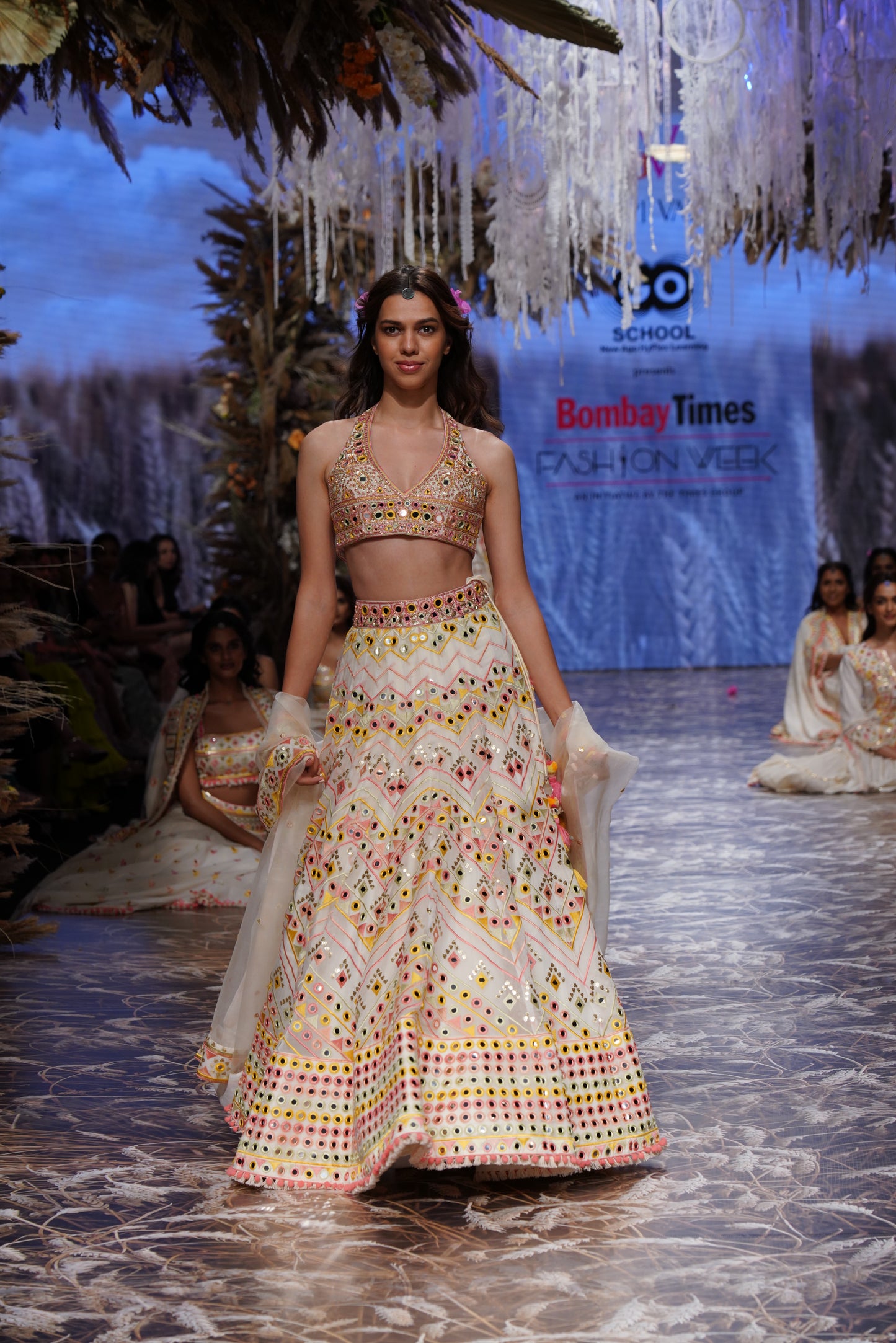 IVORY LEHENGA SET