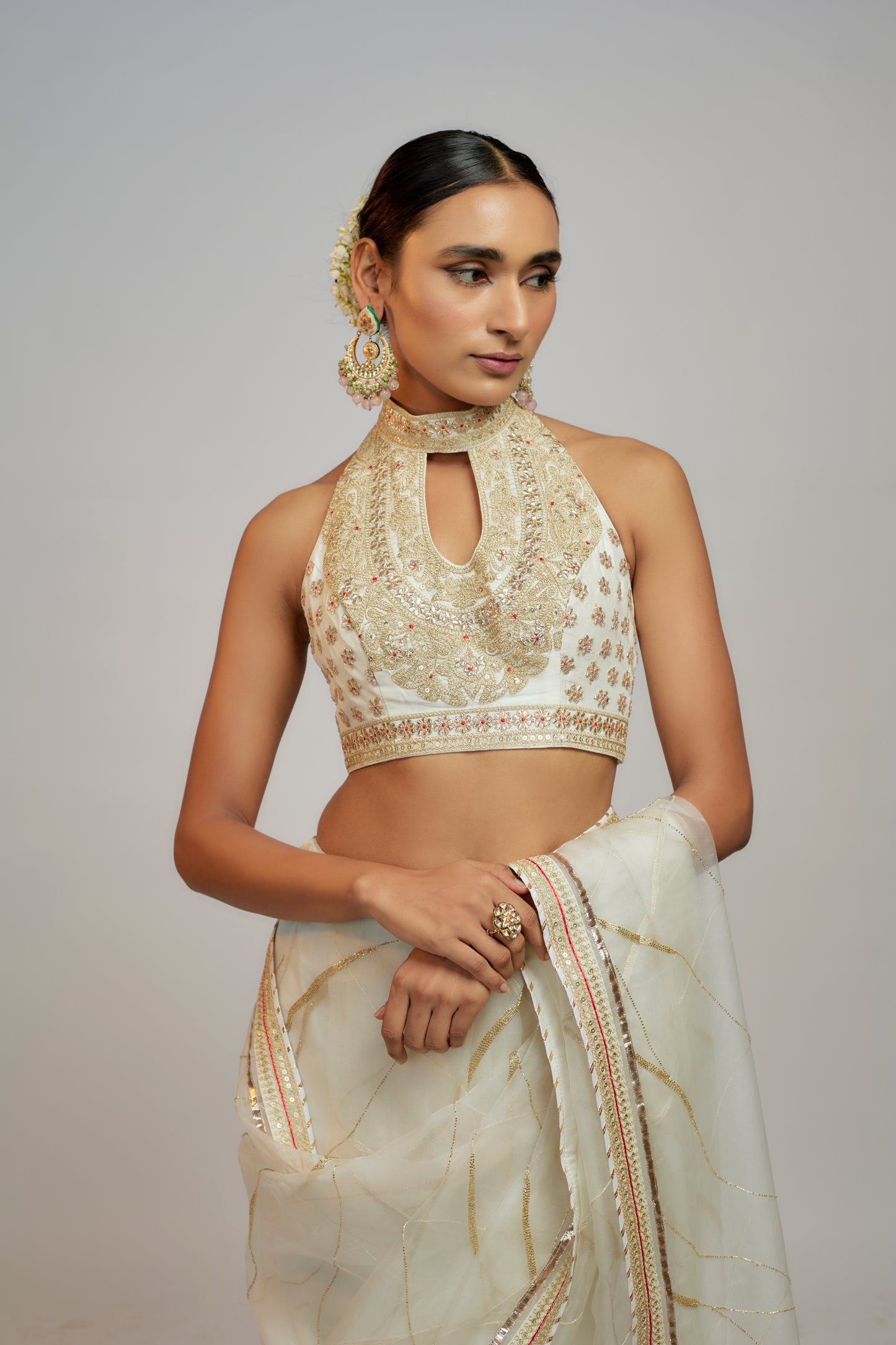 GOLCONDA PRIYAL SAREE SET