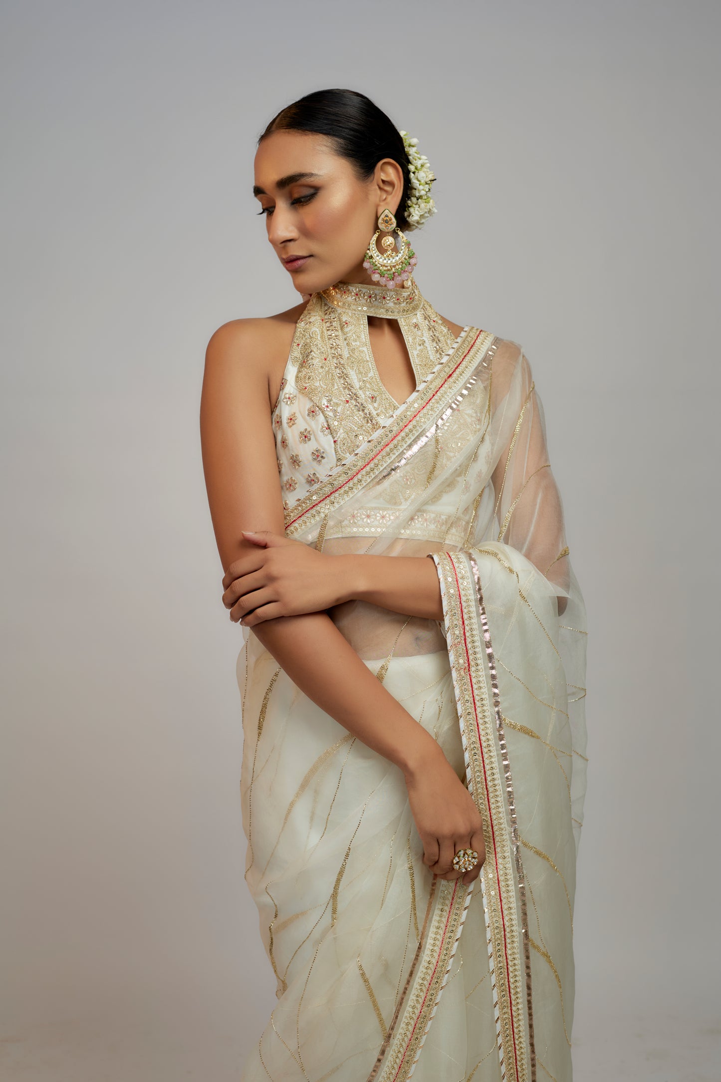 GOLCONDA PRIYAL SAREE SET