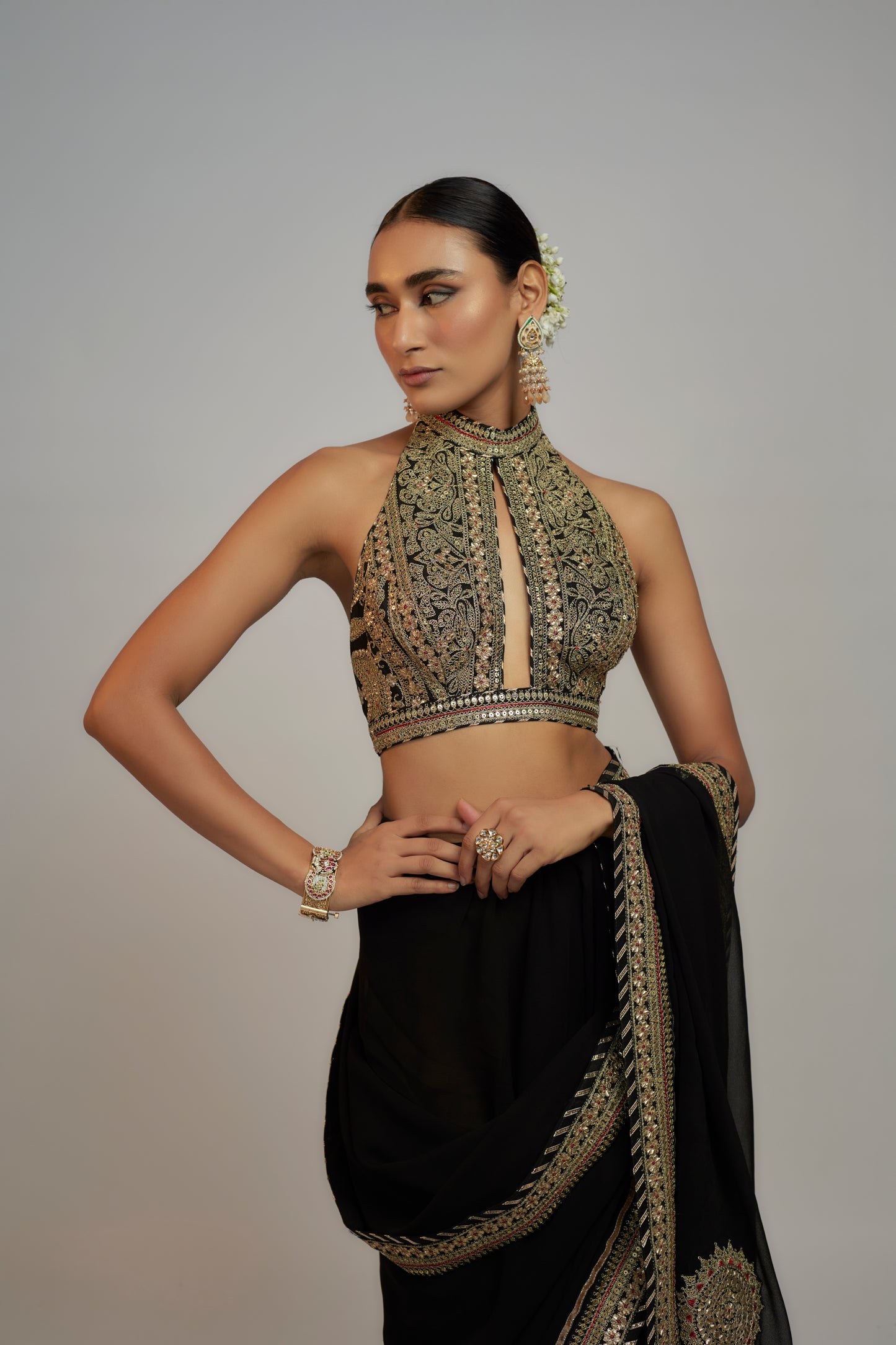 GOLCONDA KUBBRA SAREE SET