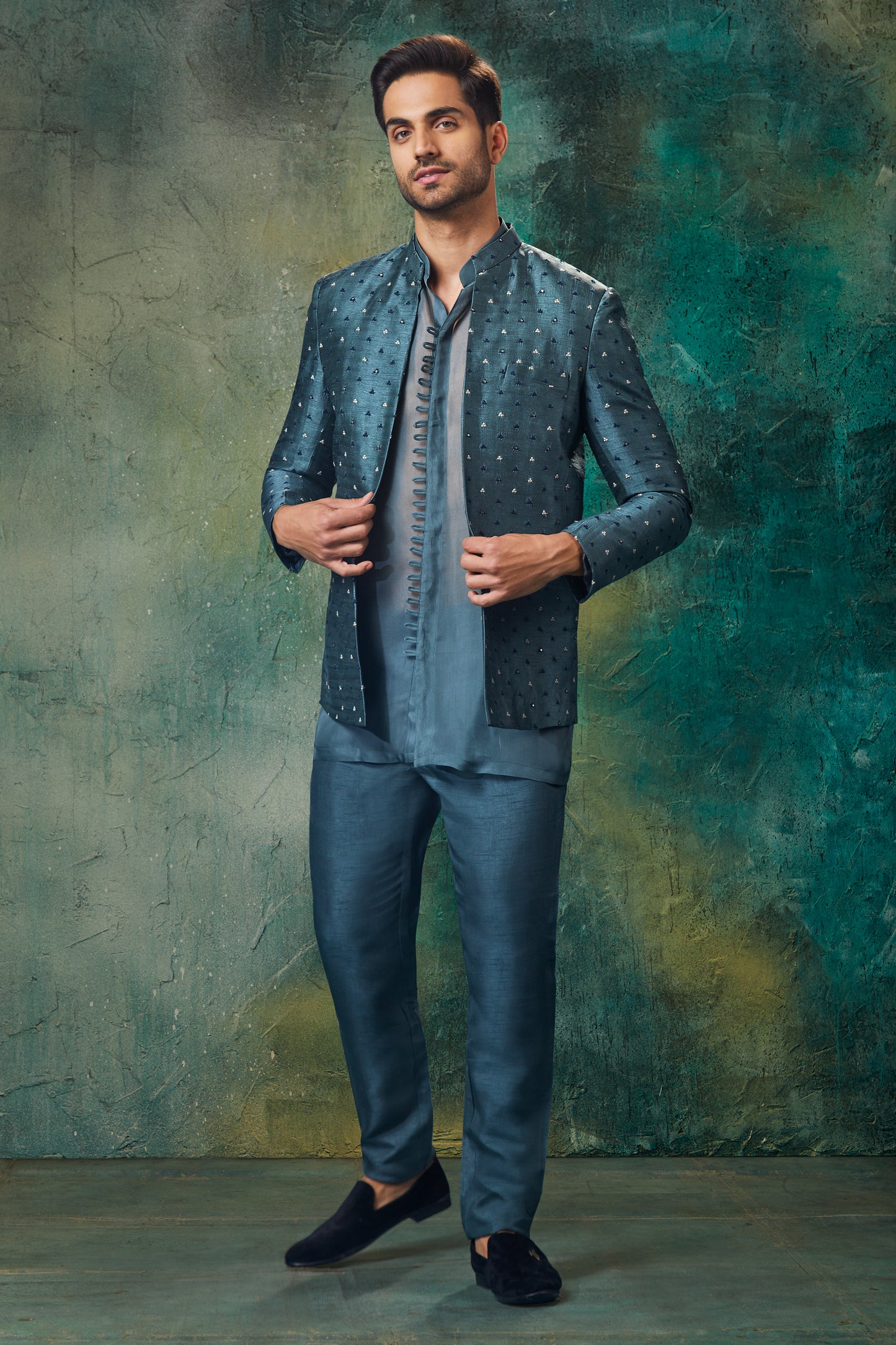BANDGALA WITH KURTA AND PANT