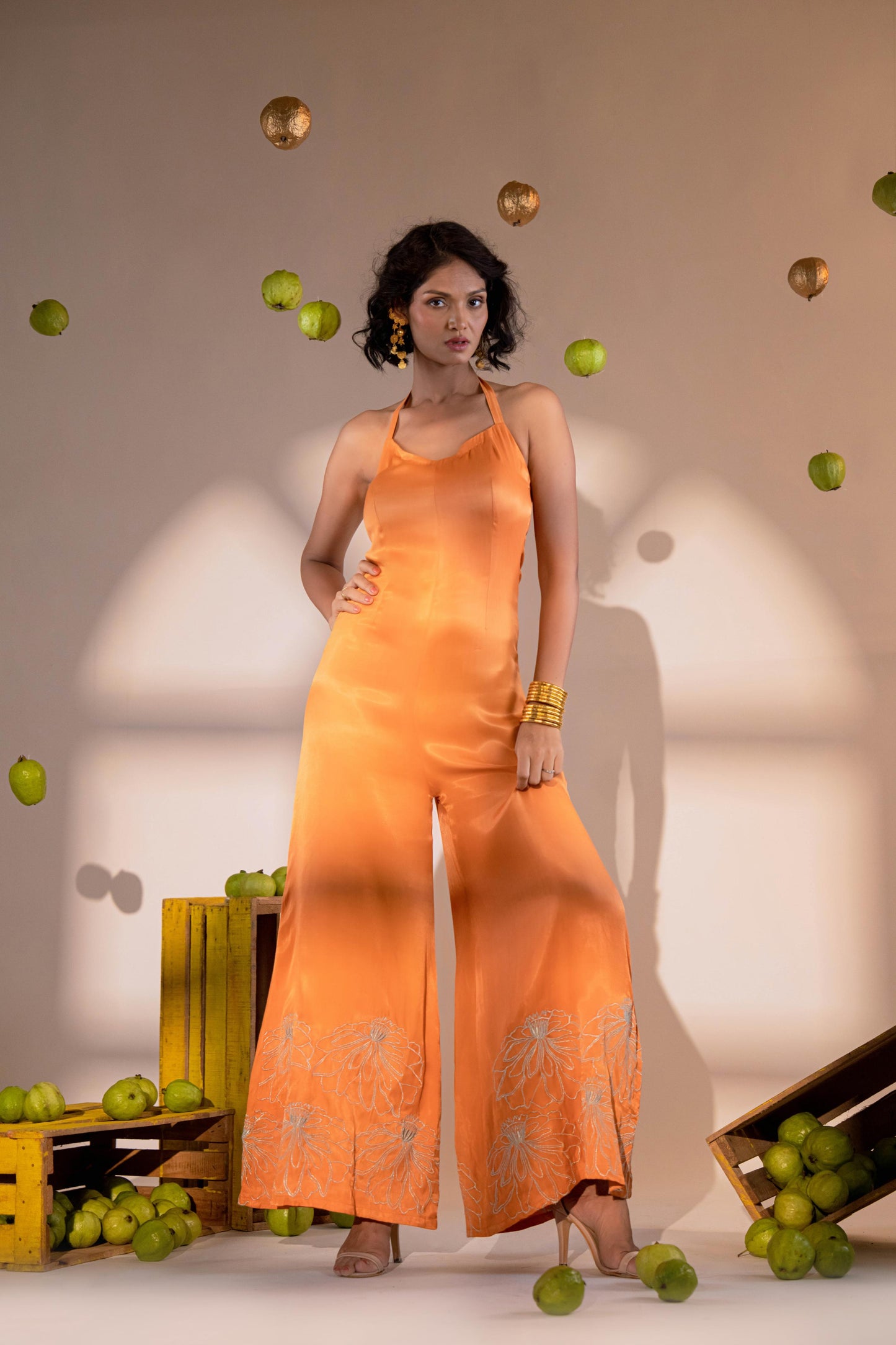 RUST ORANGE JUMPSUIT