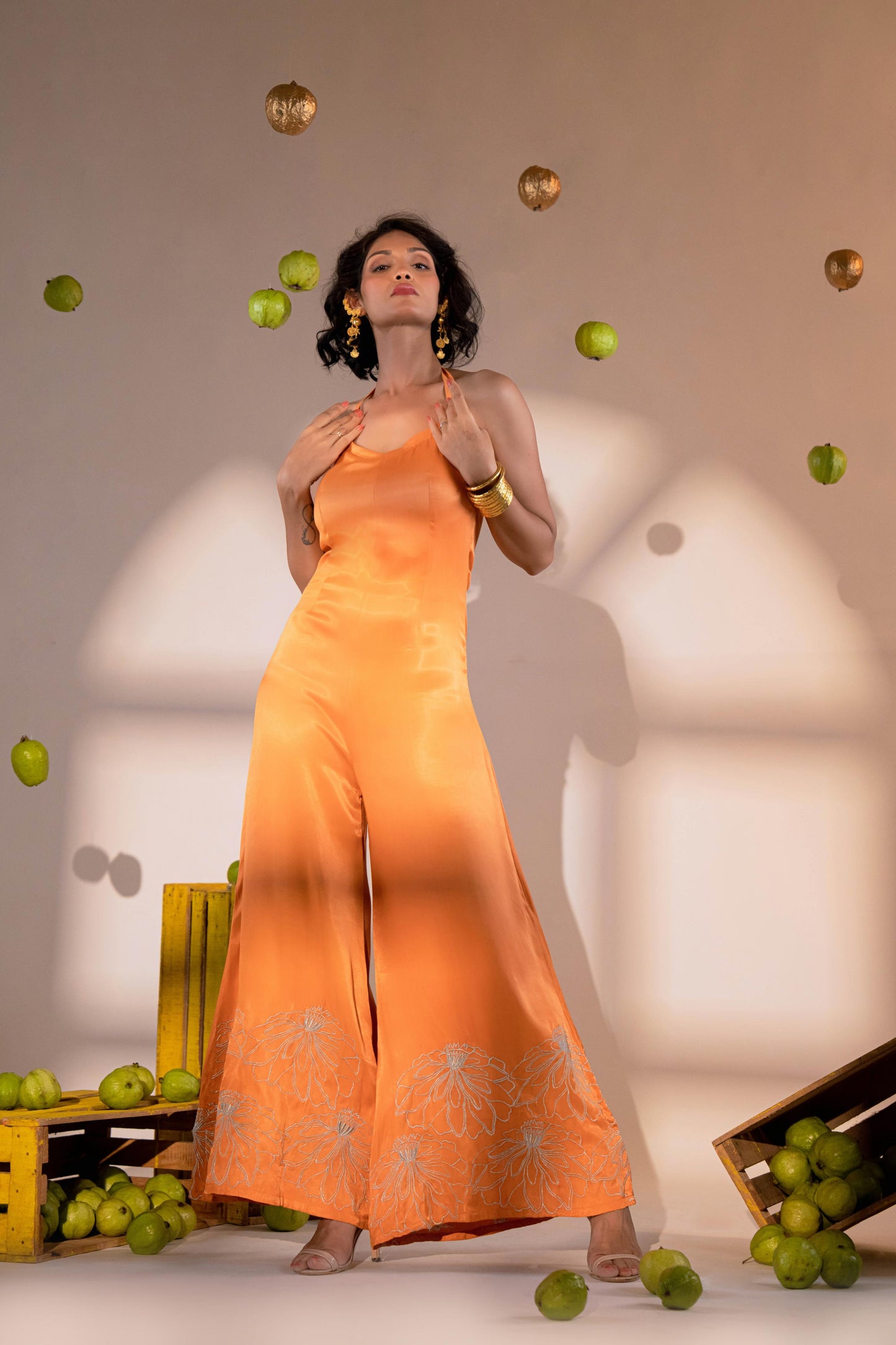 RUST ORANGE JUMPSUIT