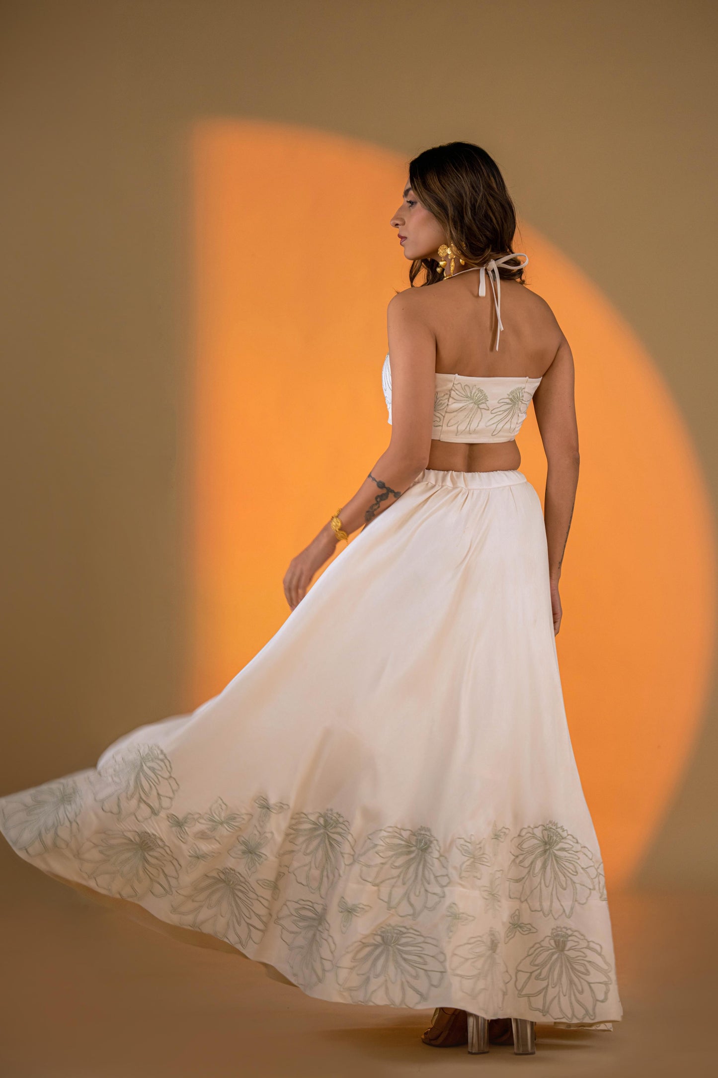 OFF-WHITE LEHENGA