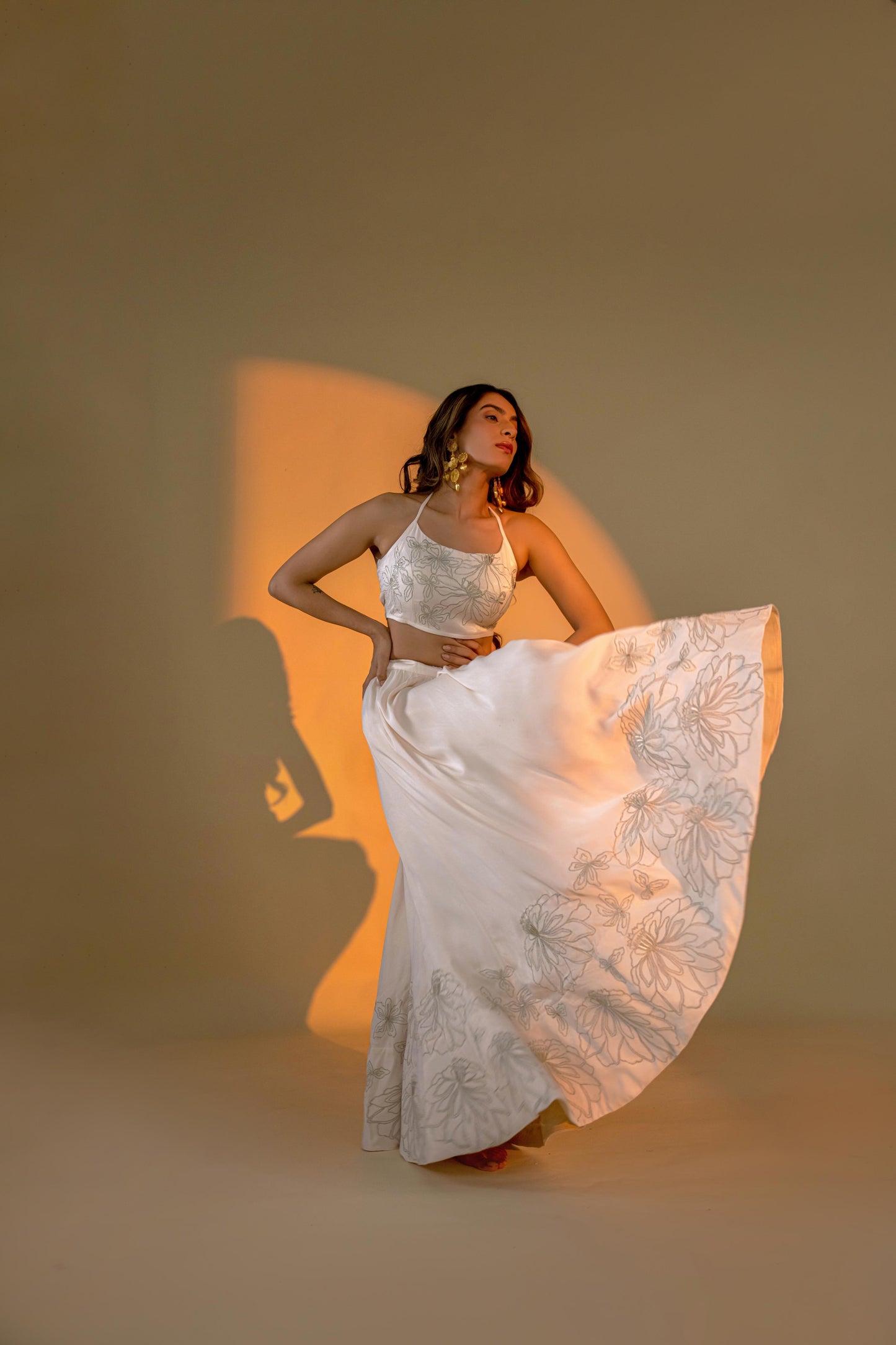 OFF-WHITE LEHENGA