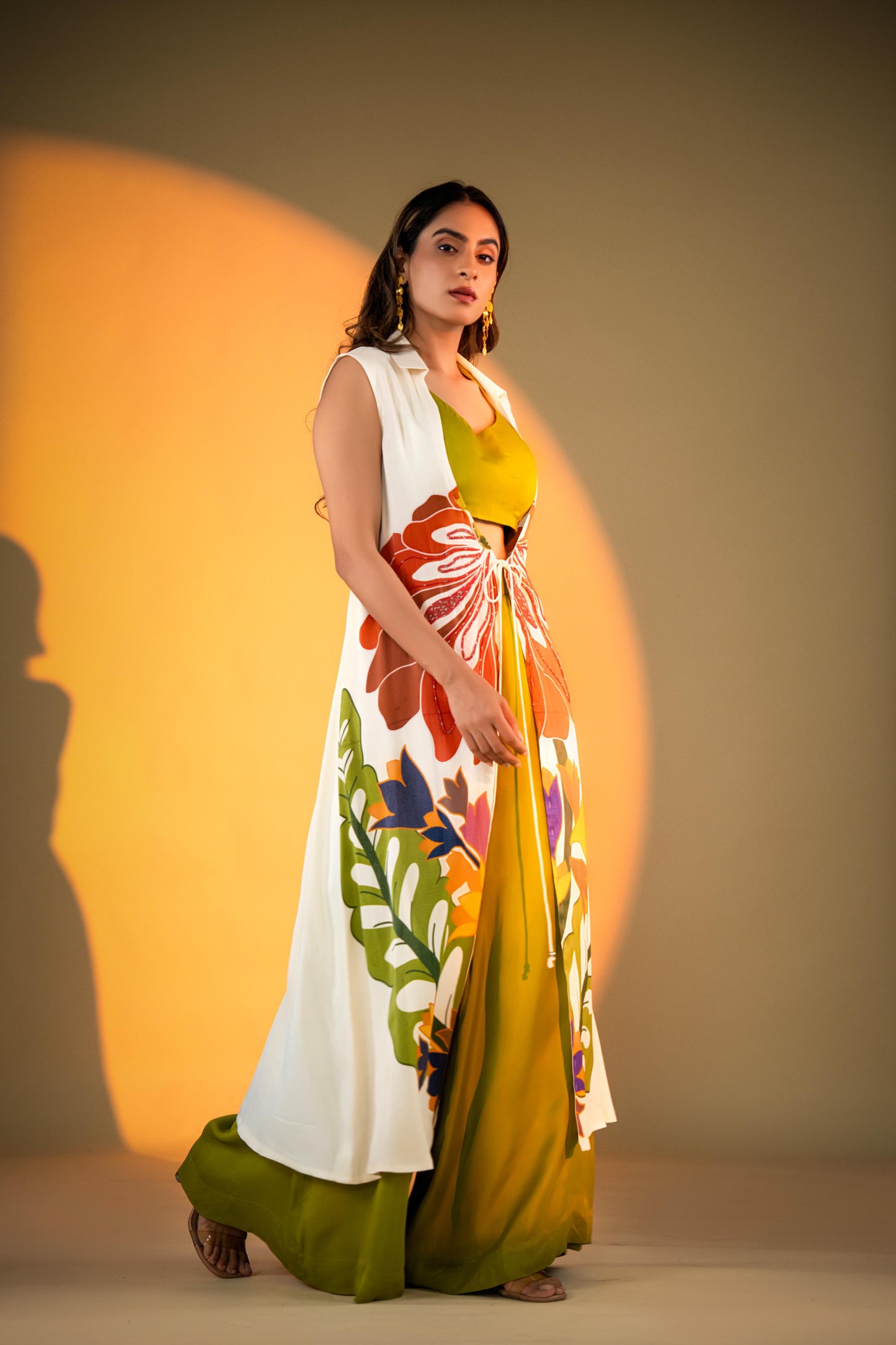 OFF-WHITE KURTA SET