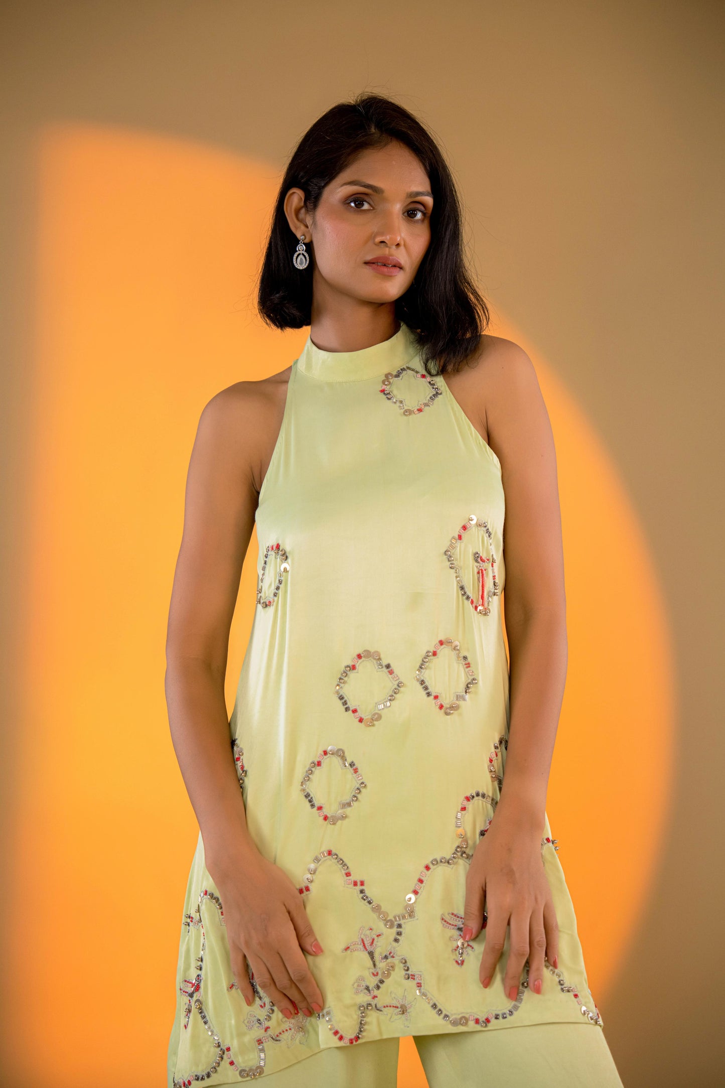 PISTACHIO KURTA SET