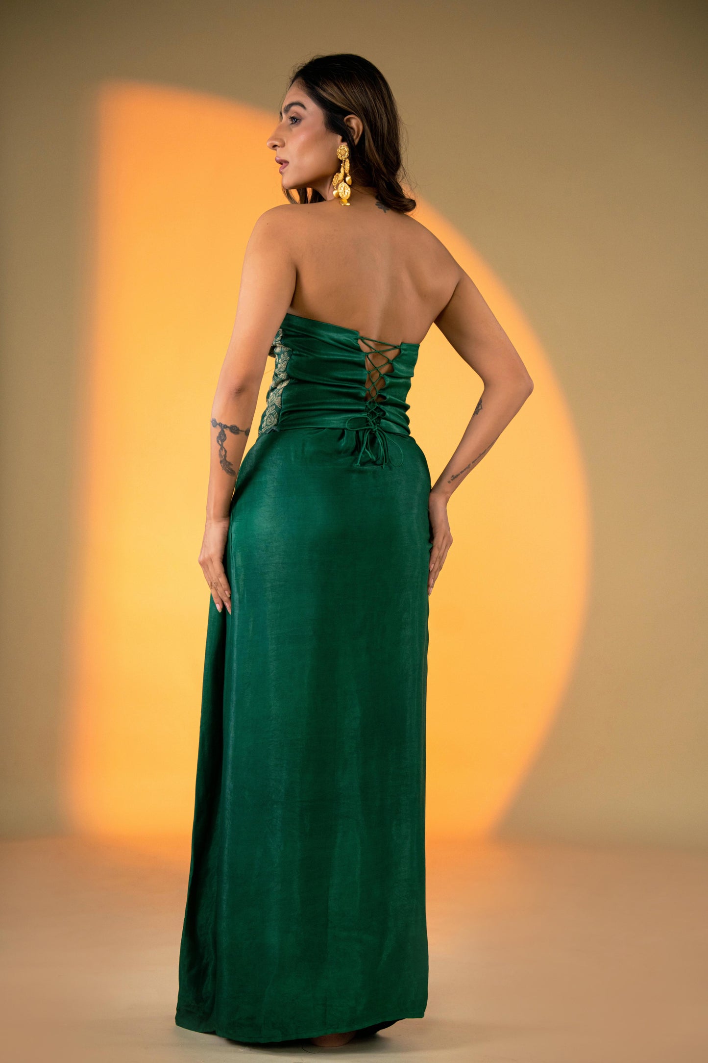 EVERGREEN SKIRT SET