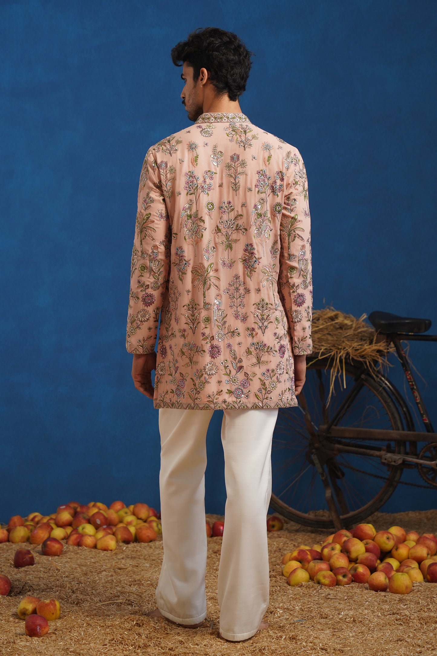 REHAAN PINK SHORT KURTA SET