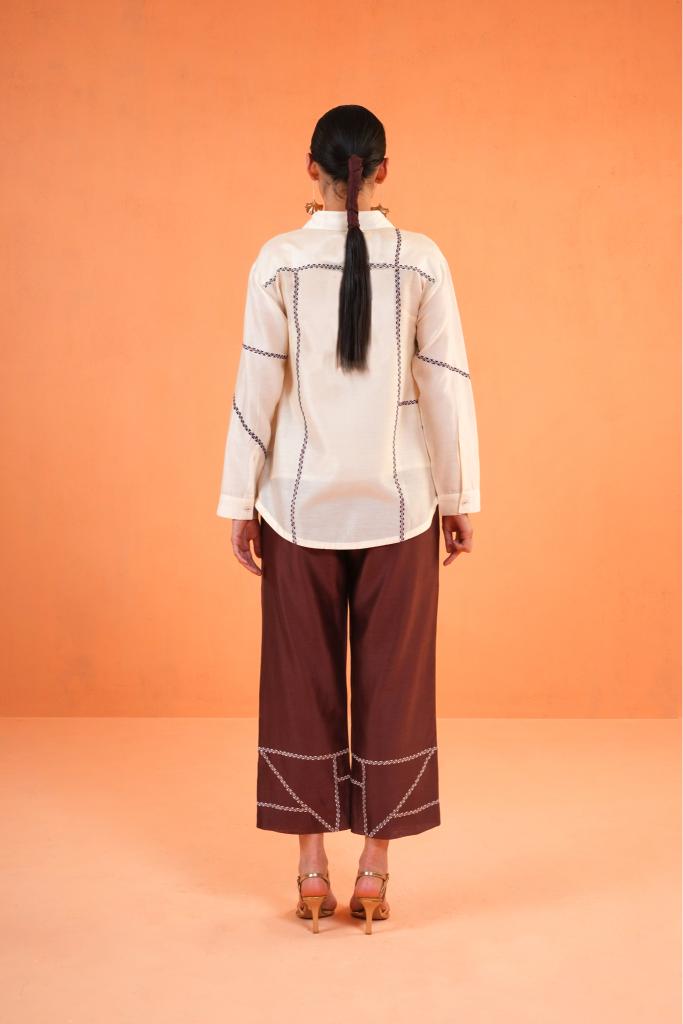 ORIGANI BROWN MOSAIC CO-ORD SET